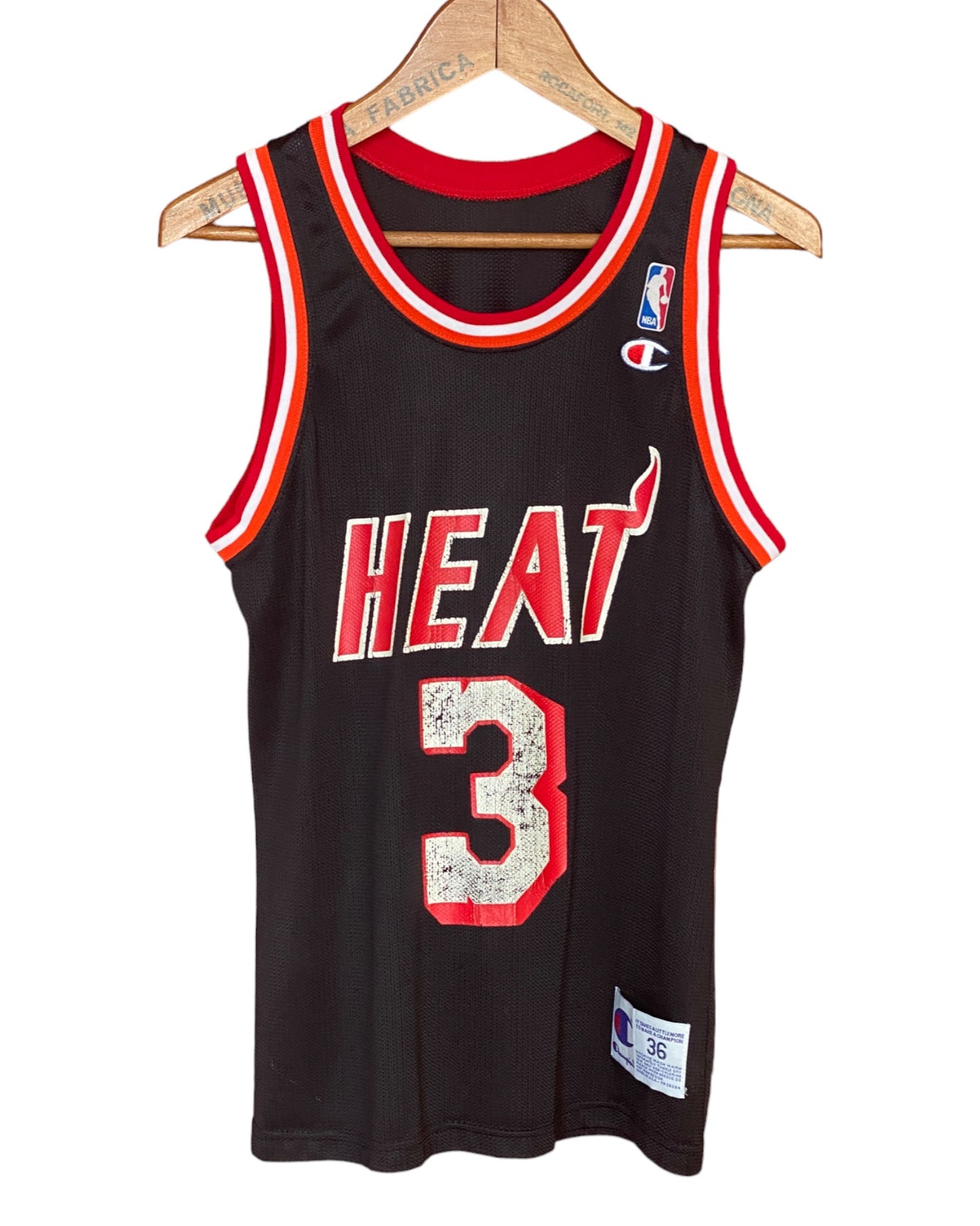Miami Heat Vintage 90s #3 Smith NBA Jersey Made in USA - Size 36 US