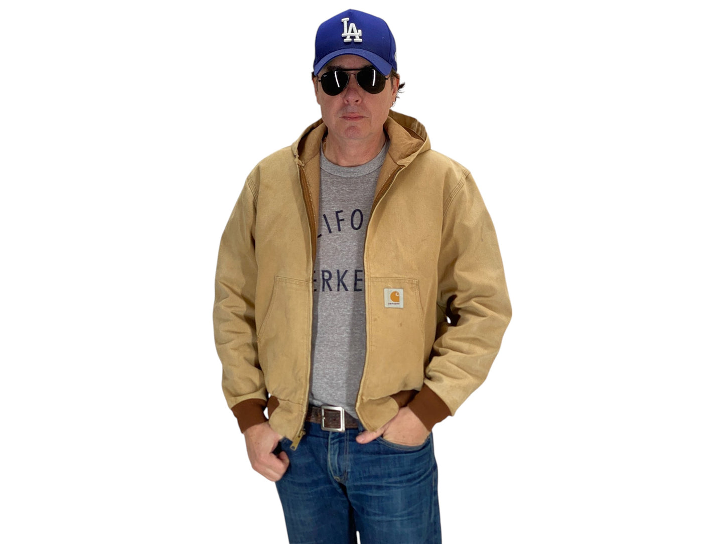 Size Med. Vintage hooded Carhartt jacketMade in USA