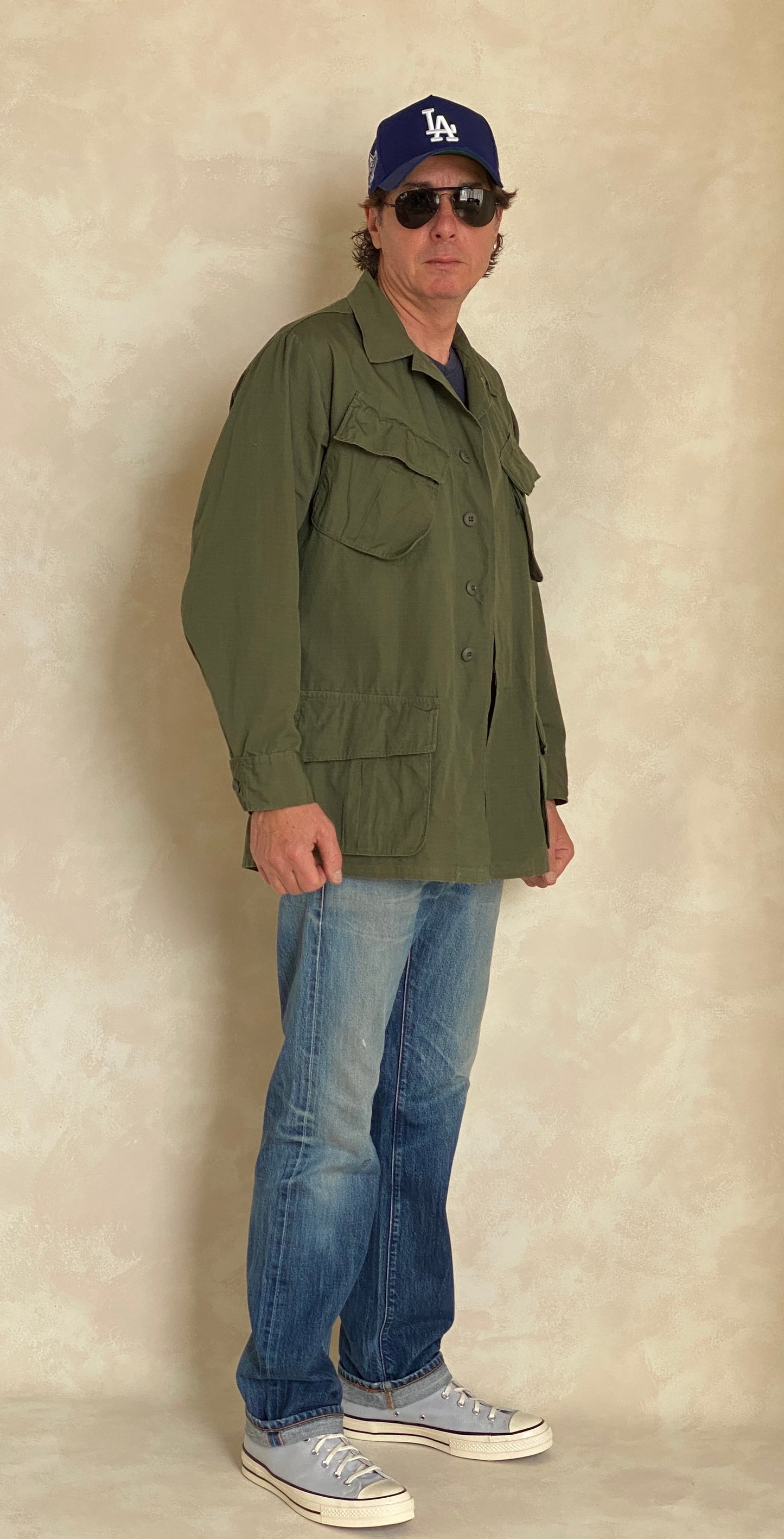 Authentic 1969 US Army Vintage Vietnam Jungle Jacket | Size Medium Long | Timeless Military Style