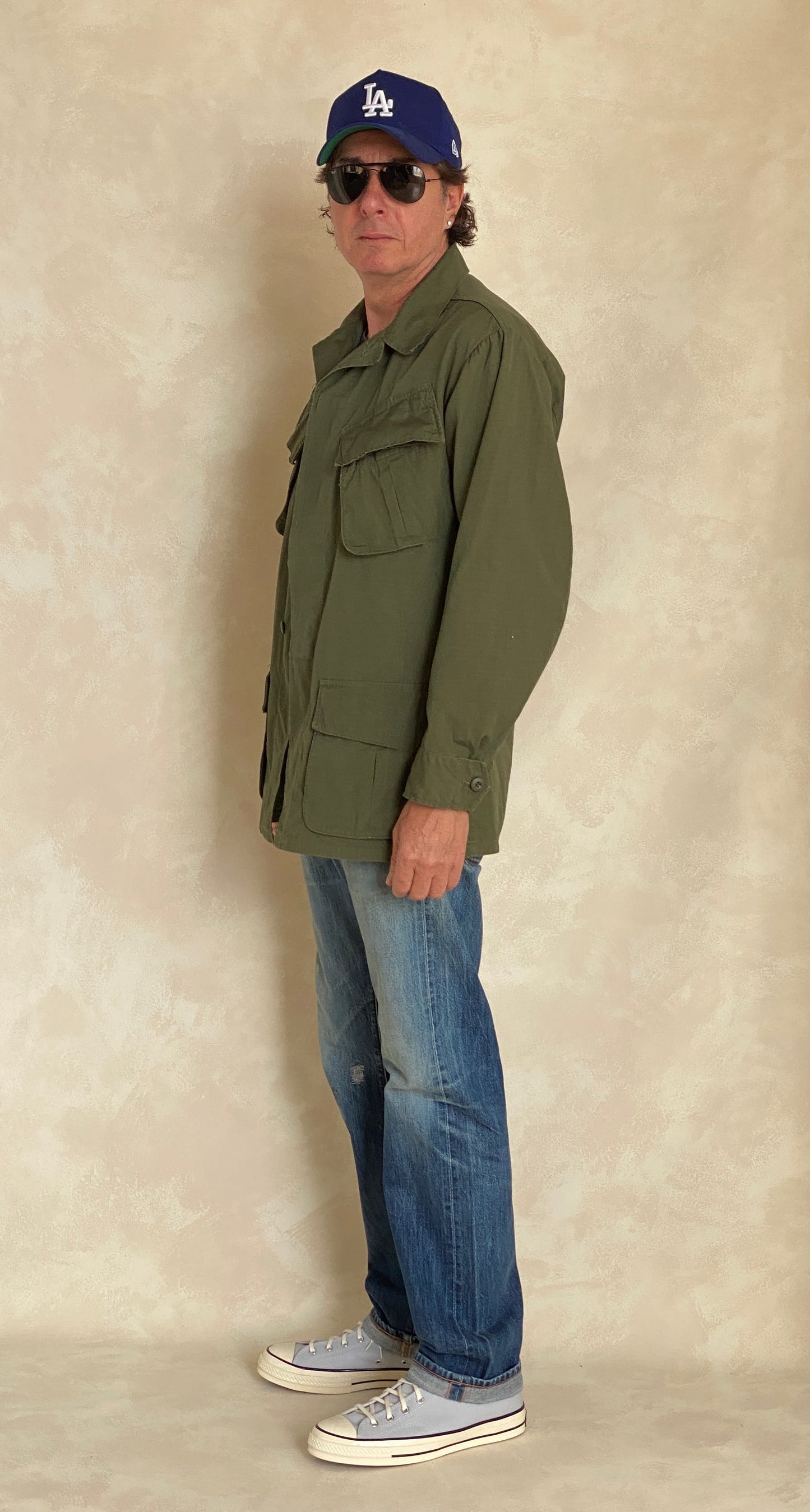 Authentic 1969 US Army Vintage Vietnam Jungle Jacket | Size Medium Long | Timeless Military Style