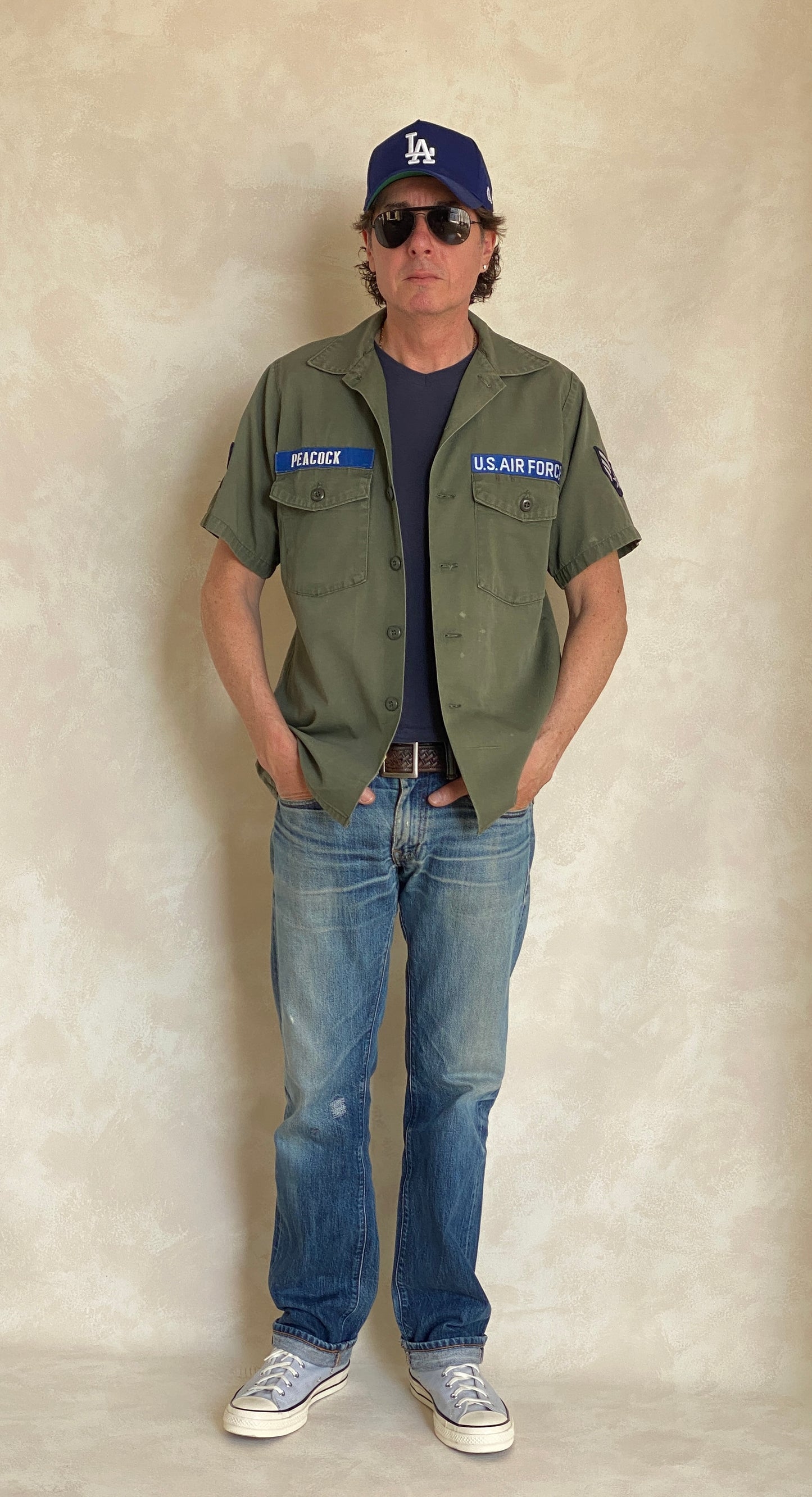 Medium Authentic Vintage 1977 US Army OG 507 Fatigue Shirt | Classic Military Style | USA Vintage BCN