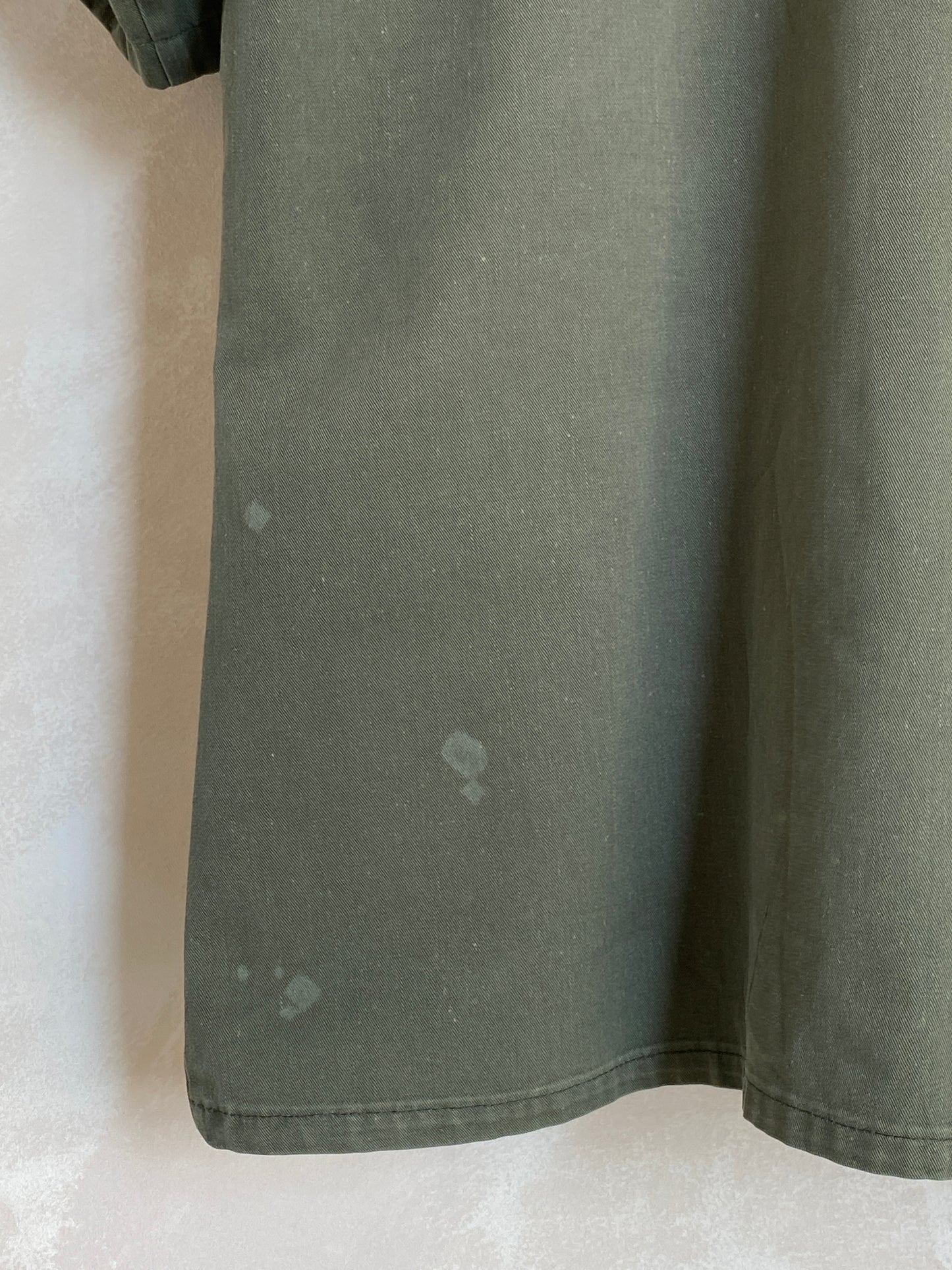 Medium Authentic Vintage 1977 US Army OG 507 Fatigue Shirt | Classic Military Style | USA Vintage BCN