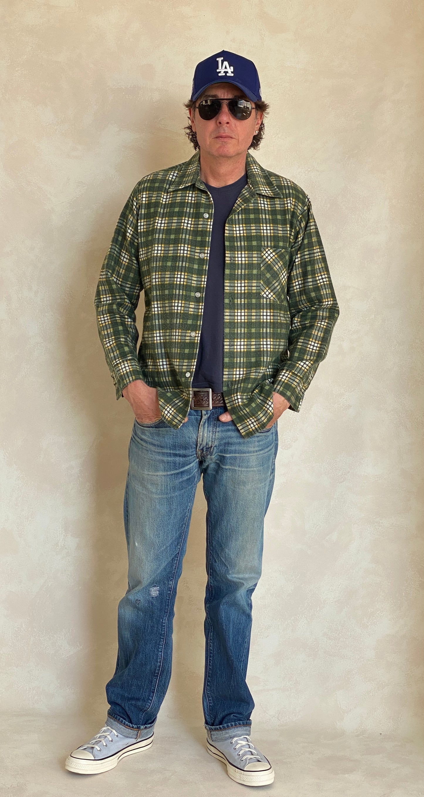 Large Vintage 90s Flannel Shirt | Classic Retro Style | USA Vintage BCN