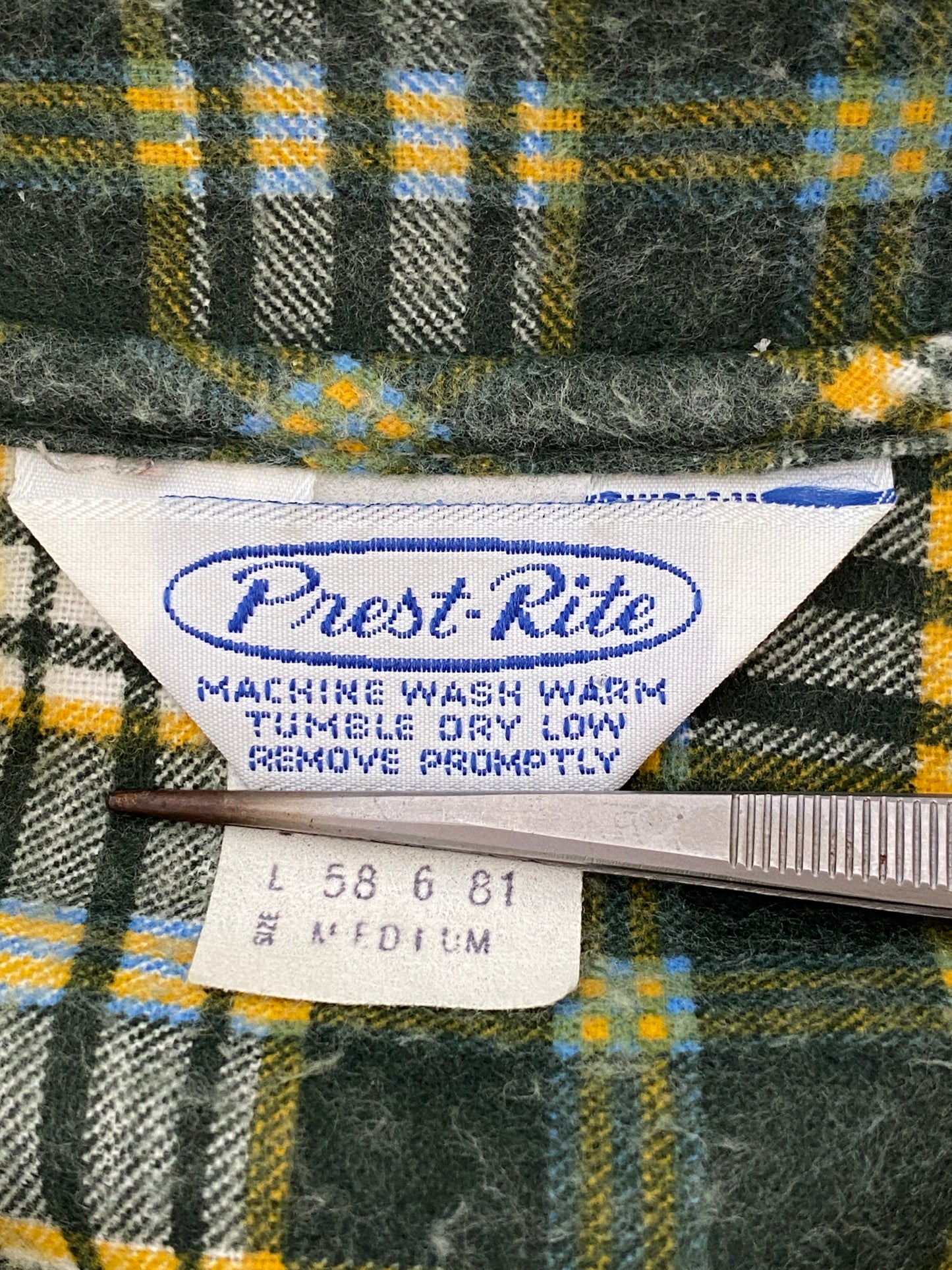 Large Vintage 90s Flannel Shirt | Classic Retro Style | USA Vintage BCN