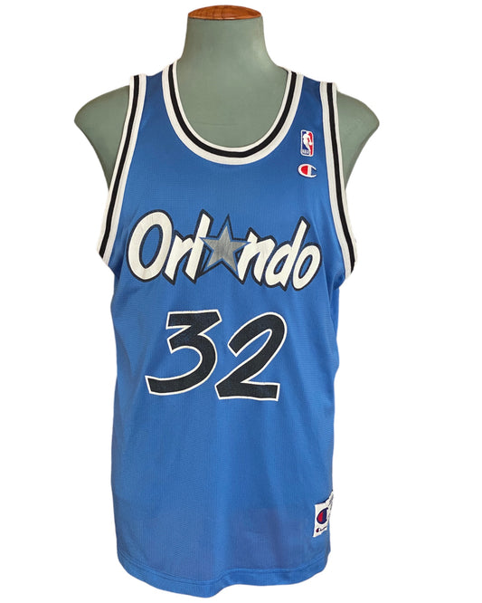 Size 48 VTG 90s Orlando NBA jersey, Player Oneal #32 Made by Champion