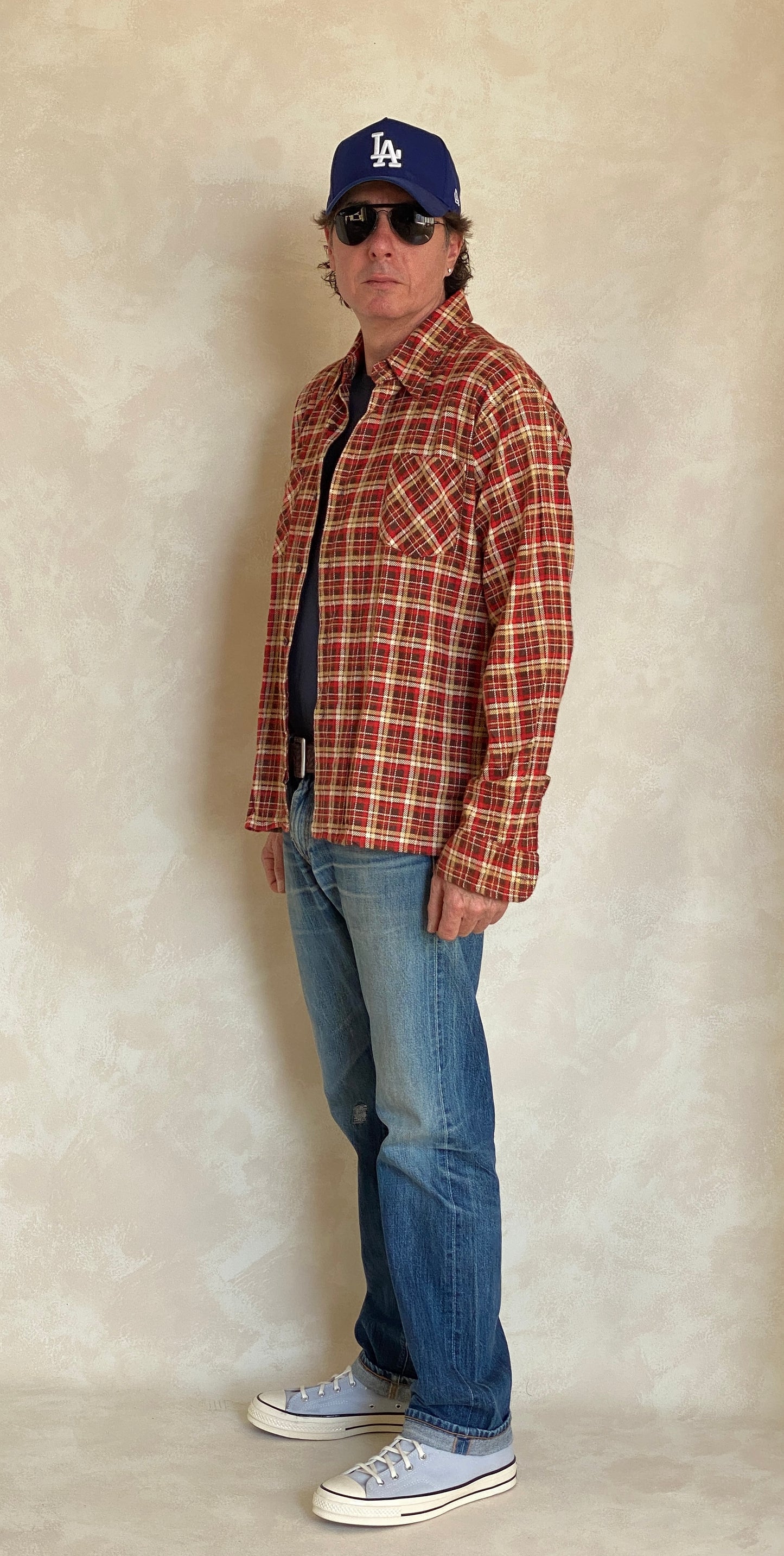Large Vintage 90s Flannel Shirt | Classic Retro Style | USA Vintage BCN
