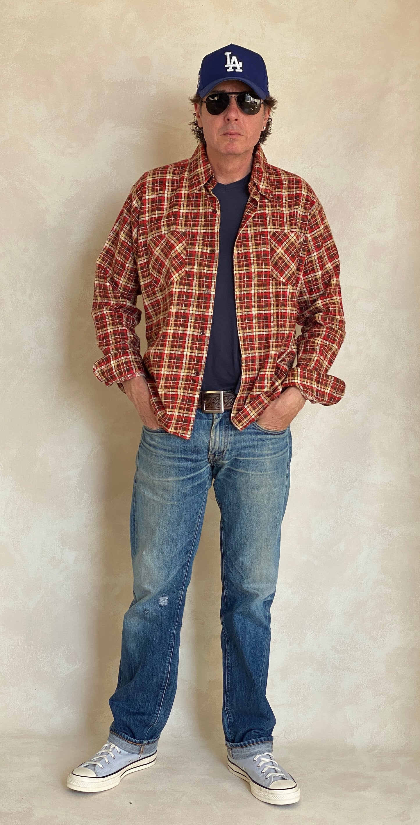 Large Vintage 90s Flannel Shirt | Classic Retro Style | USA Vintage BCN