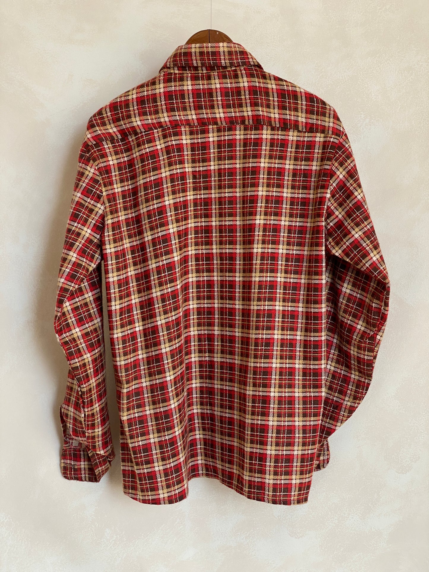 Large Vintage 90s Flannel Shirt | Classic Retro Style | USA Vintage BCN