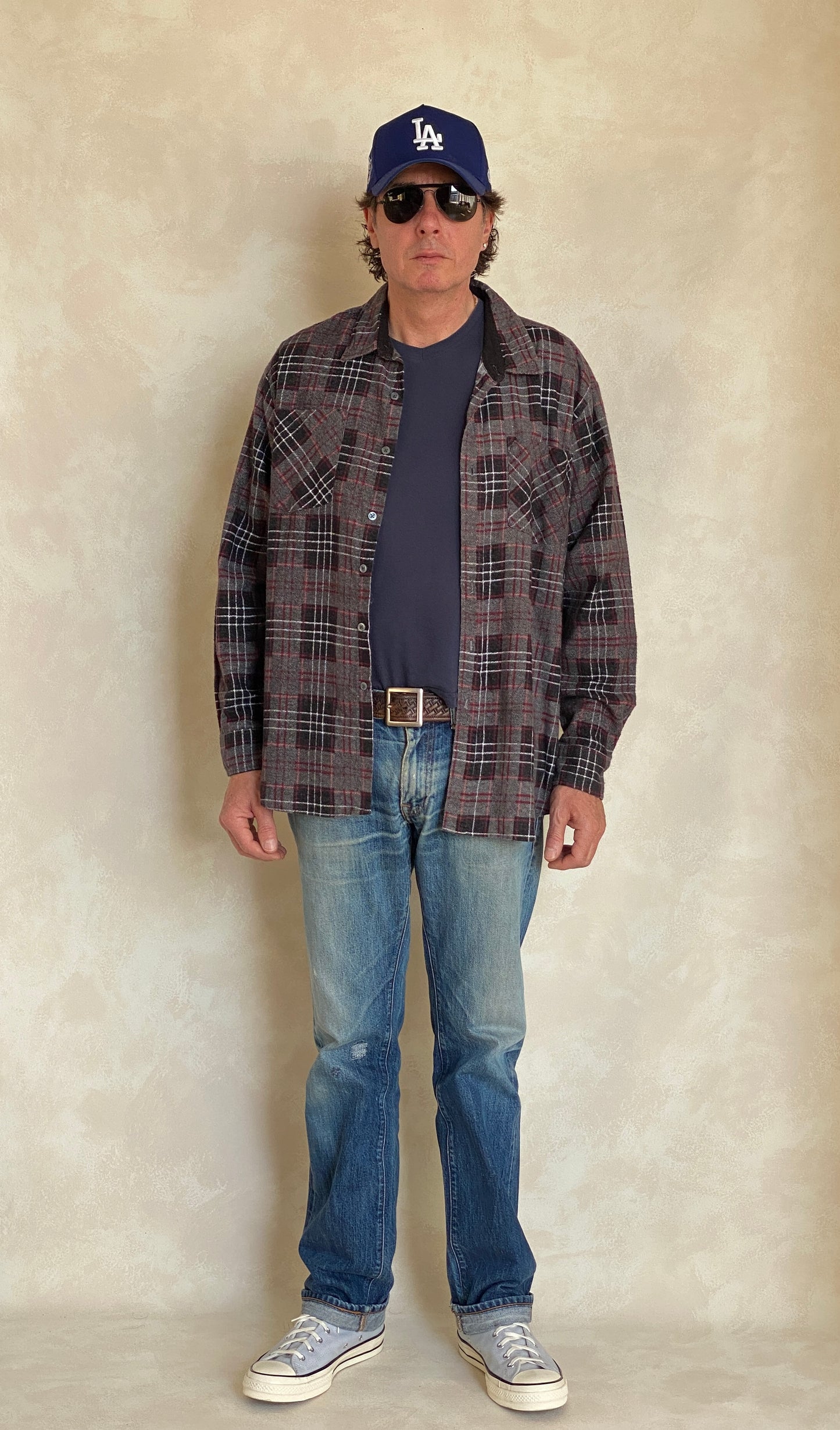 Large Vintage 90s Flannel Shirt | Classic Retro Style | USA Vintage BCN
