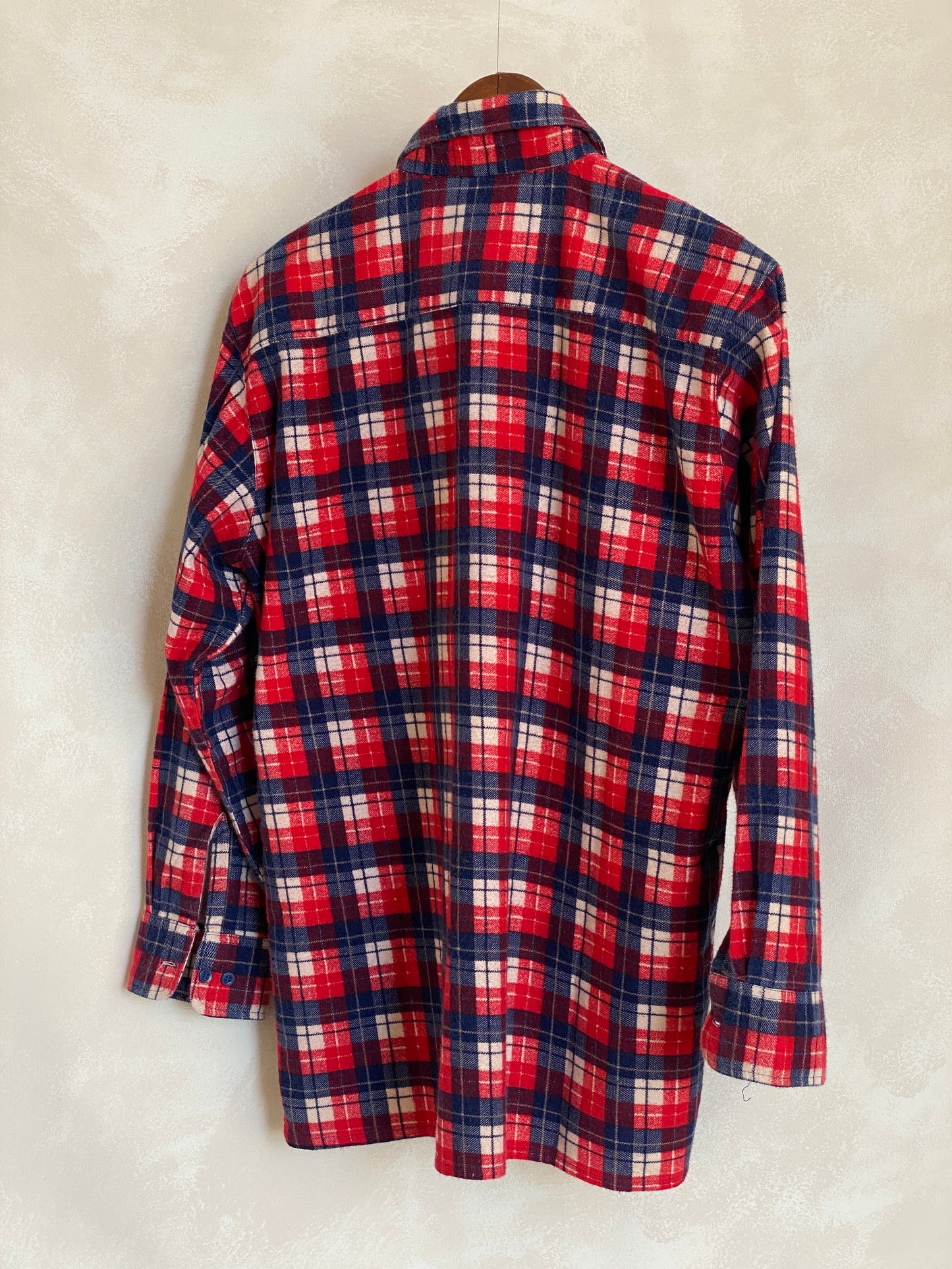 Medium Vintage Flannel Shirt | Classic Retro