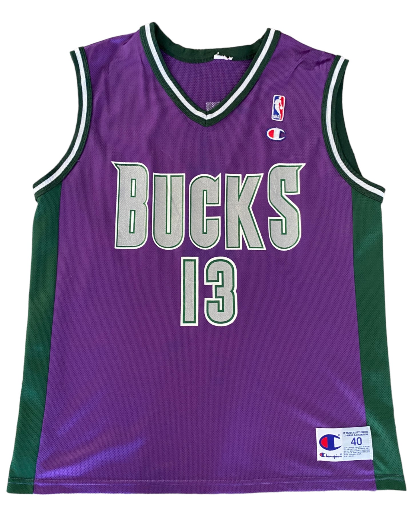 Glenn Robinson #13 - Bucks Vintage NBA Jersey - Size 44