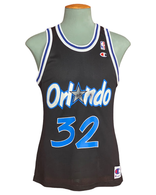 Size 40. #32 O Neal Orlando 90s Champion NBA Jersey
