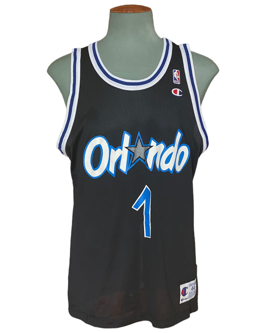 Size 44 VTG 90s Orlando Champion NBA jersey, Player Hardaway #01
