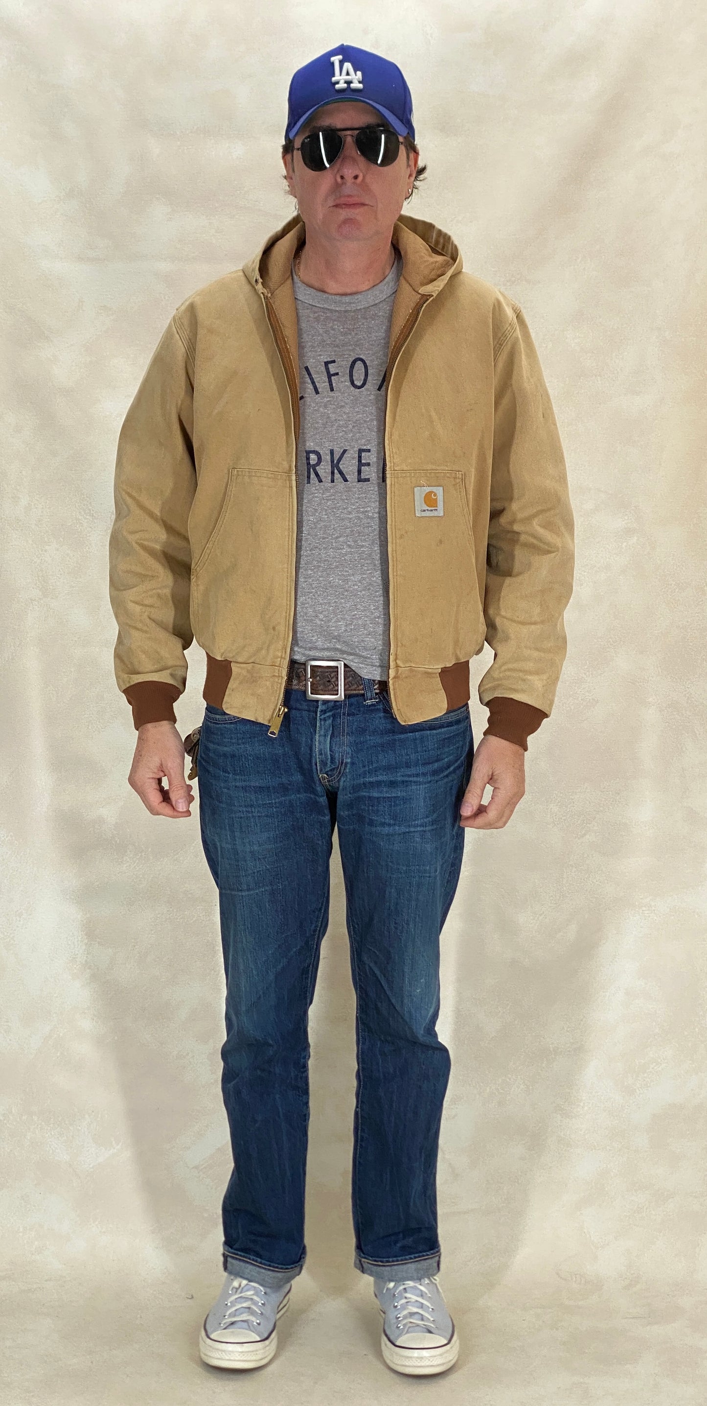 Size Med. Vintage hooded Carhartt jacketMade in USA