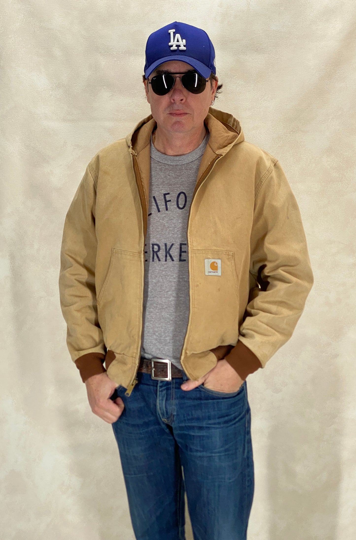 Size Med. Vintage hooded Carhartt jacketMade in USA
