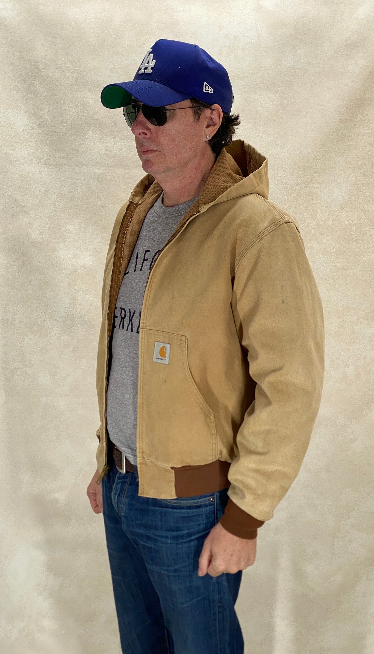 Size Med. Vintage hooded Carhartt jacketMade in USA