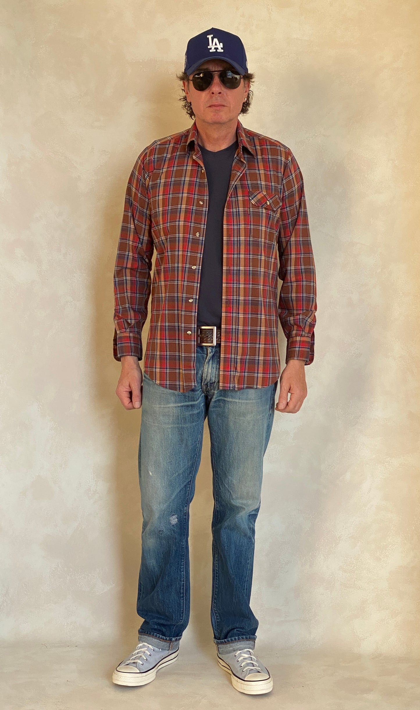 Small Vintage 80’s Levi's Plaid Shirt | Made in USA | Classic Retro Style | USA Vintage BCN