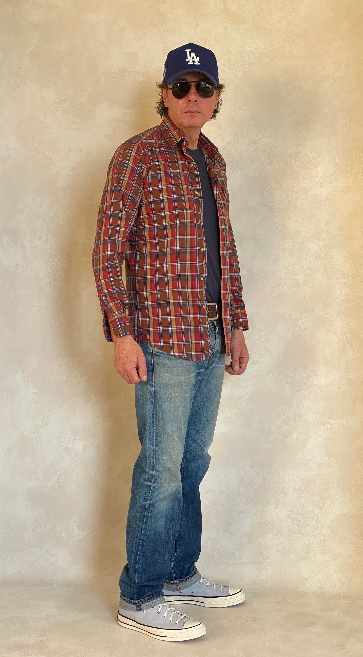Small Vintage 80’s Levi's Plaid Shirt | Made in USA | Classic Retro Style | USA Vintage BCN
