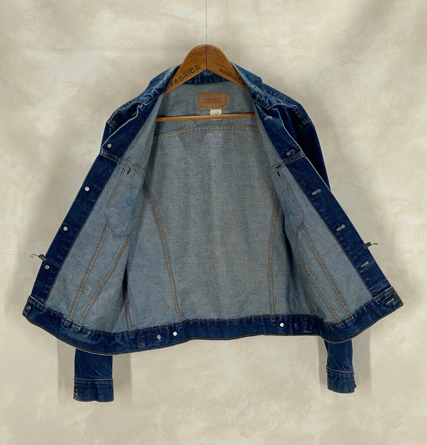 Size 42US / 52EU Vintage late 70s 70505 Levis 2 pockets made in USA