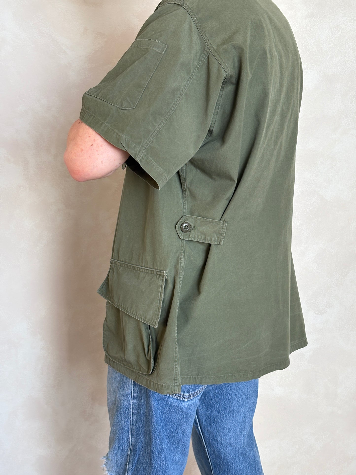 Size Large Reg. 2nd second pattern 1965 jungle jacket Vietnam war era