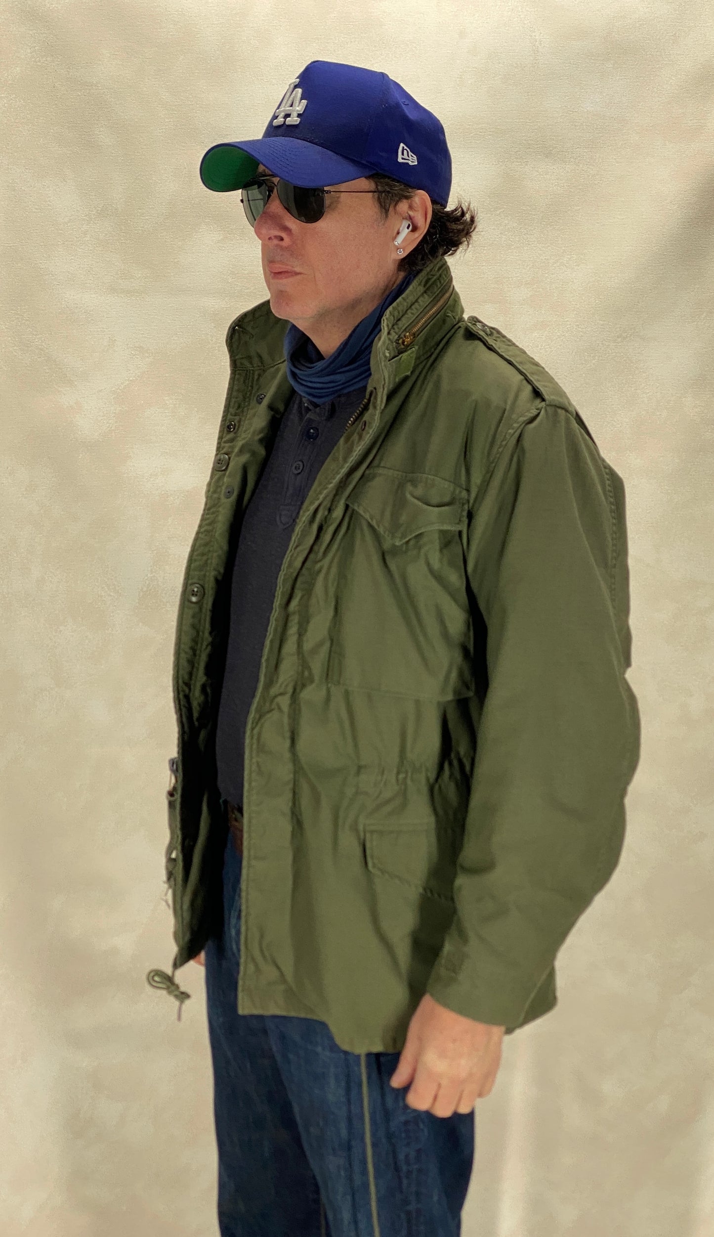 Small Reg. Authentic 1982 US Army Vintage M-65 field jacket