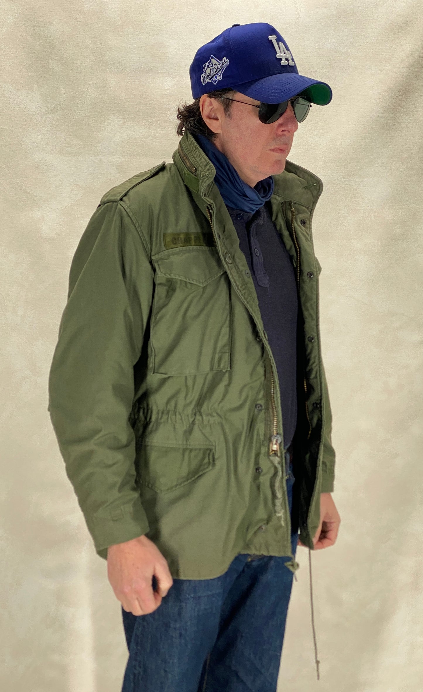 Small Reg. Authentic 1982 US Army Vintage M-65 field jacket