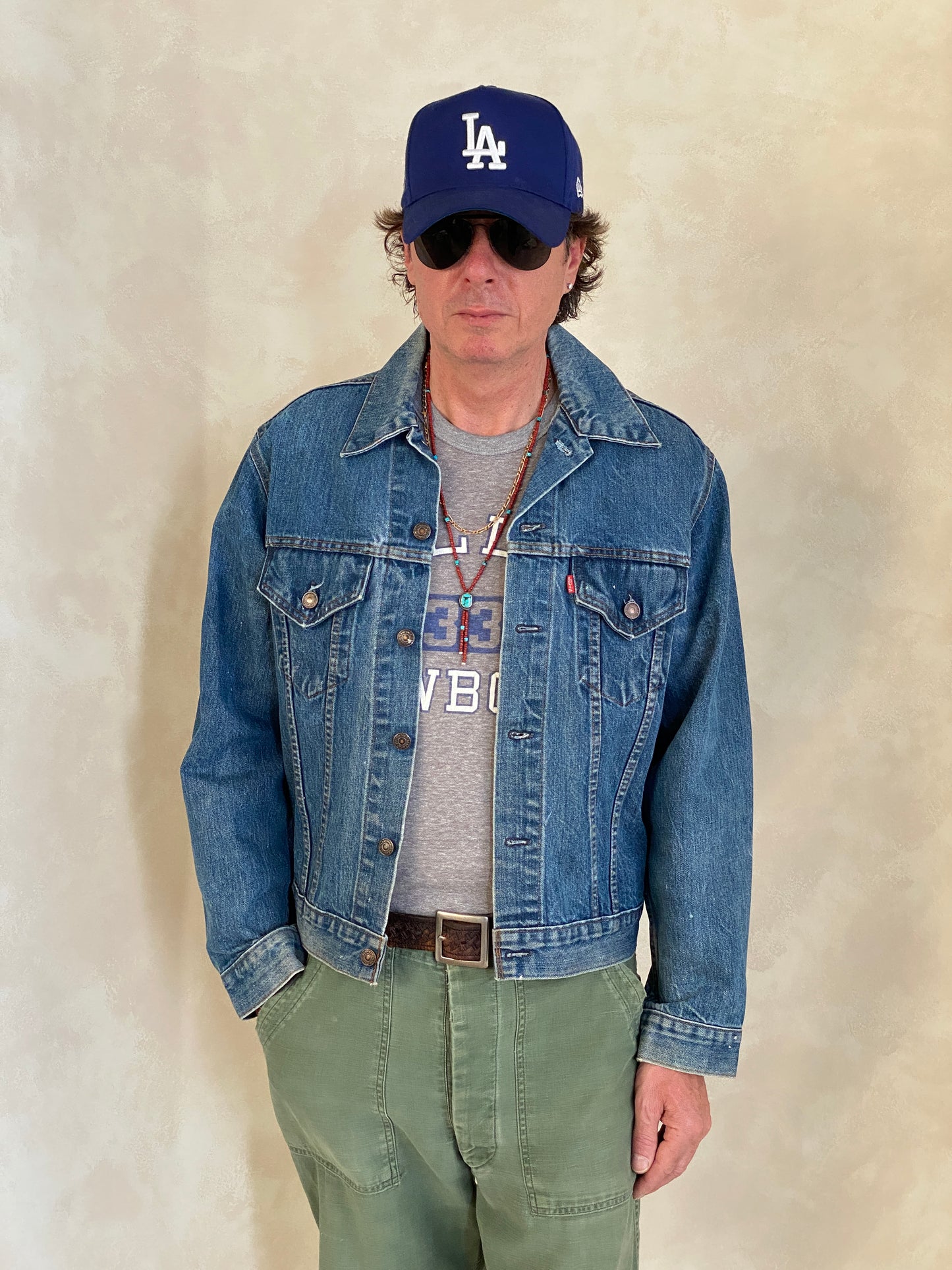 Size 42US / 52EU .Vintage Levis 2 pockets made in USA in the 70s to the mid 80s