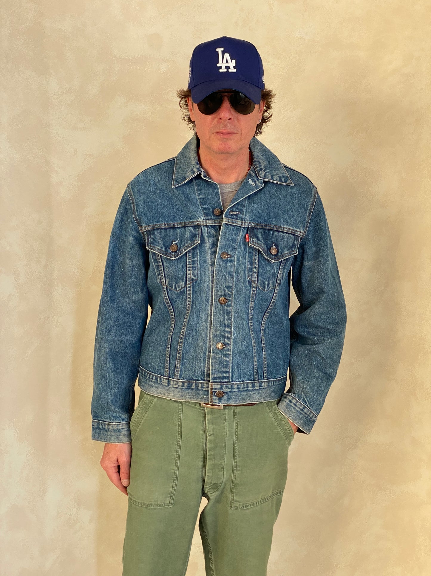 Size 42US / 52EU .Vintage Levis 2 pockets made in USA in the 70s to the mid 80s