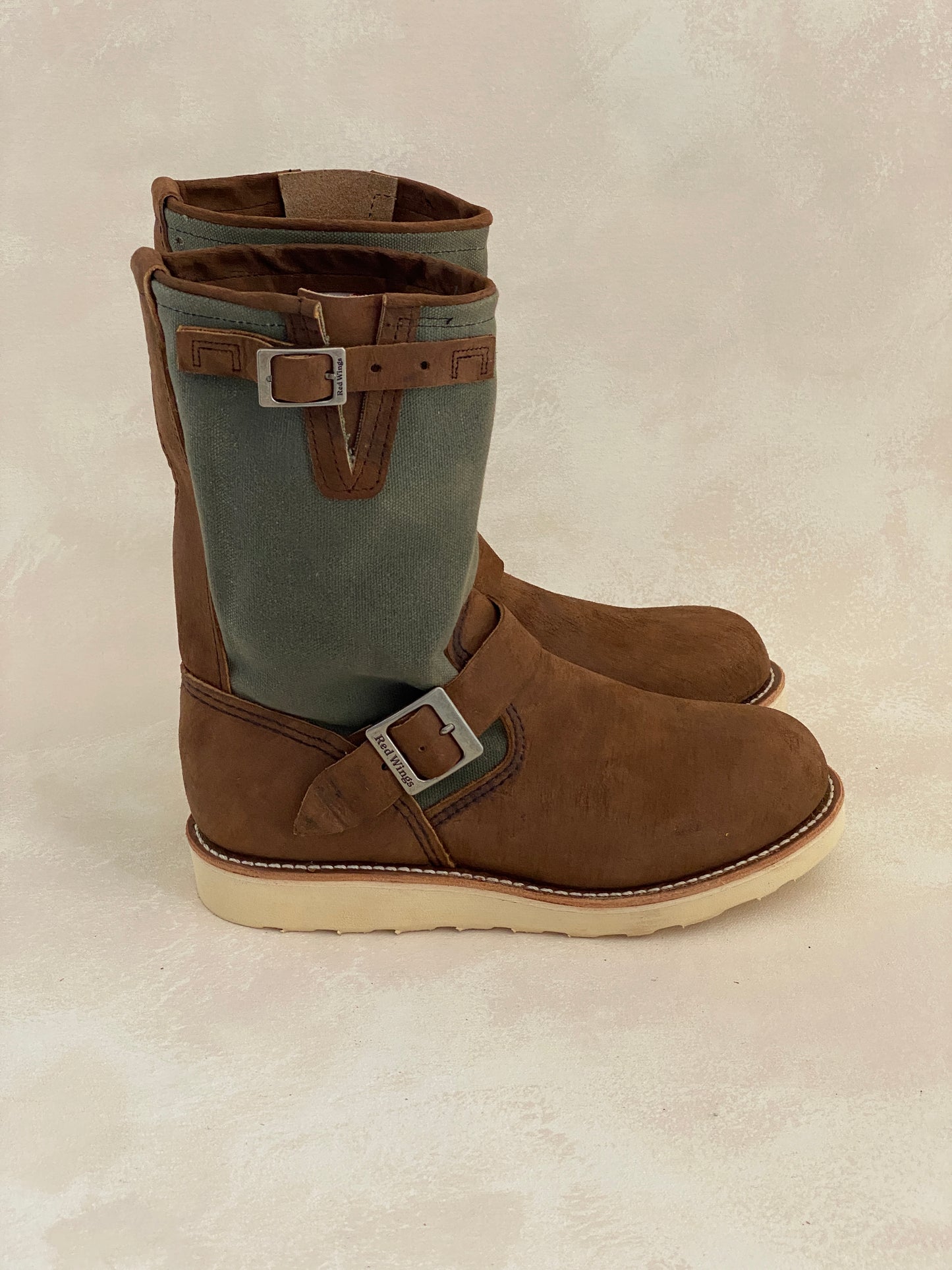 RW 2980 Heritage Engineer Boots, size 6.5D (38.5 Euro), made in the USA, seconds quality.