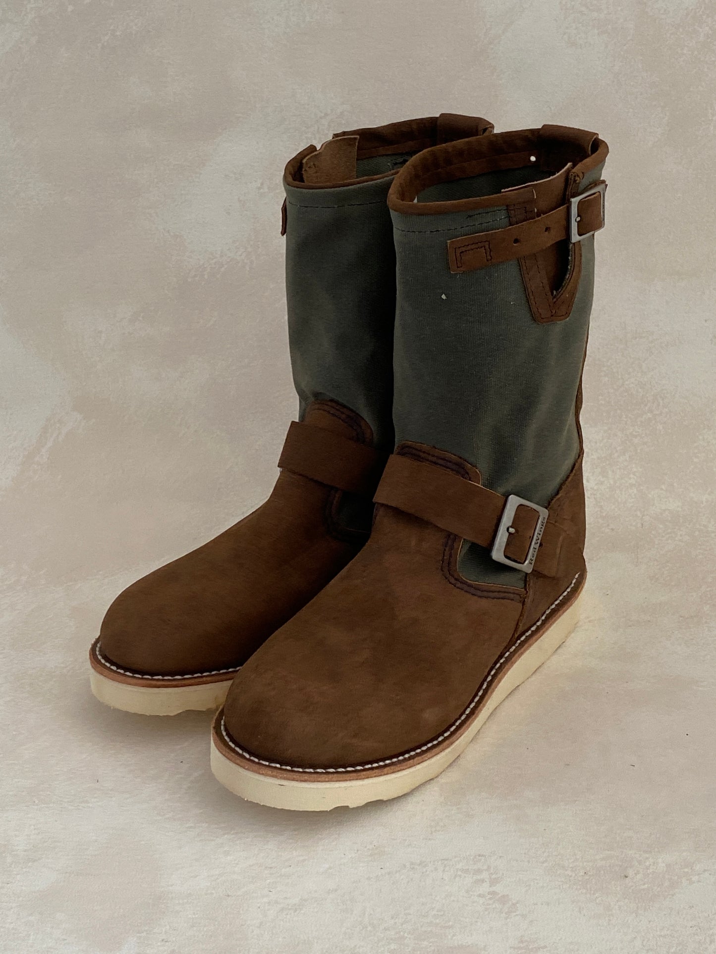 RW 2980 Heritage Engineer Boots, size 6.5D (38.5 Euro), made in the USA, seconds quality.