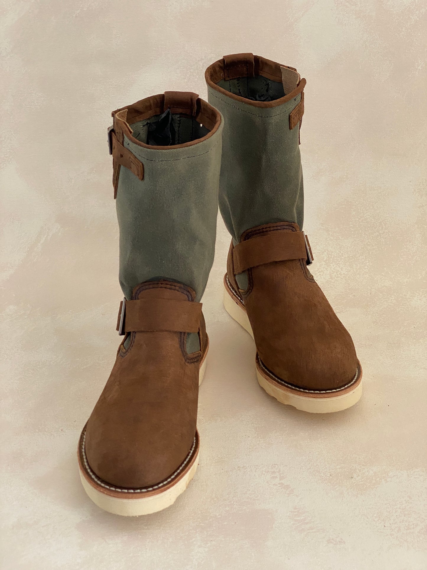 RW 2980 Heritage Engineer Boots, size 6.5D (38.5 Euro), made in the USA, seconds quality.