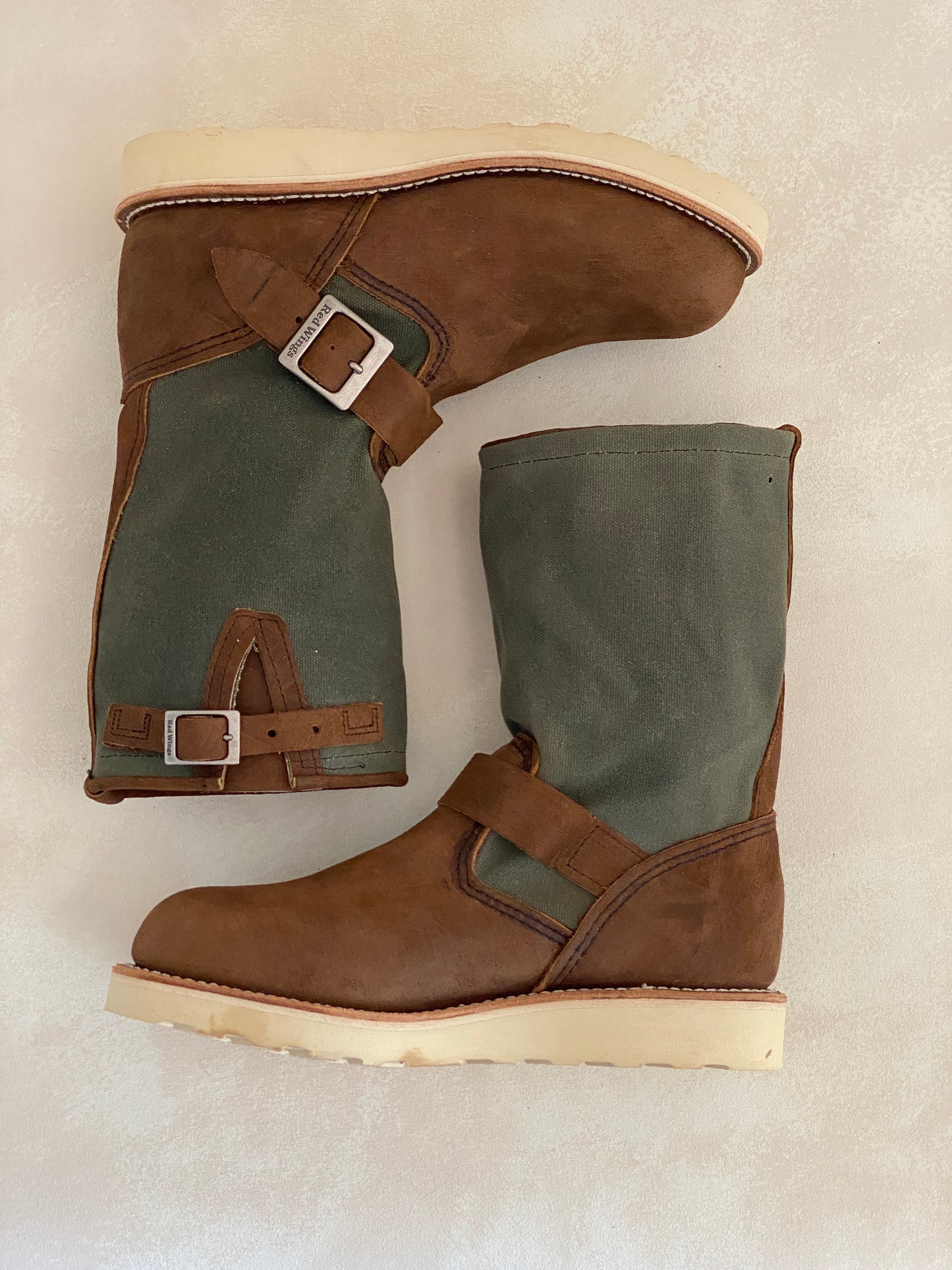 RW 2980 Heritage Engineer Boots, size 6.5D (38.5 Euro), made in the USA, seconds quality.