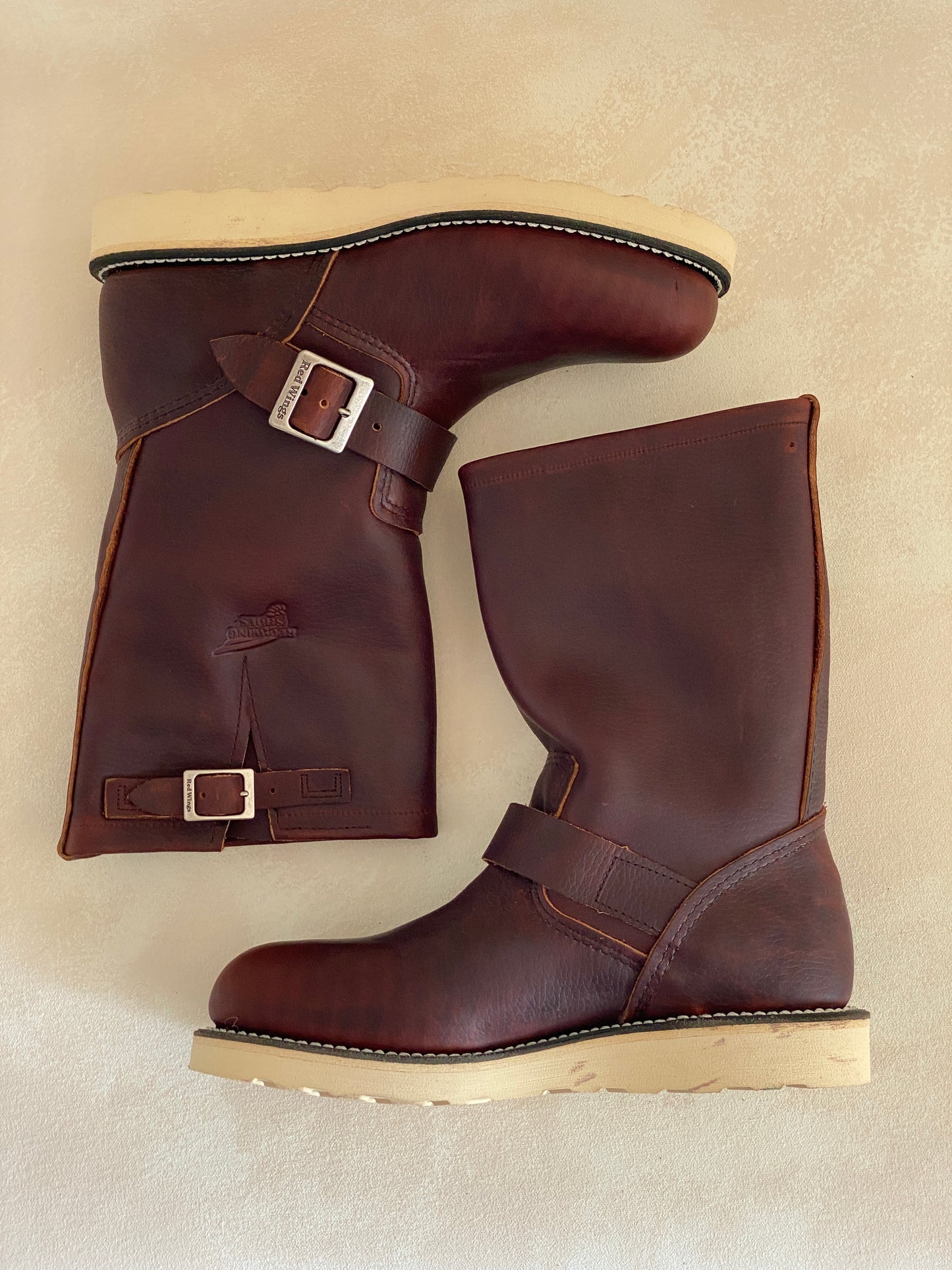 RW 2970 Heritage Engineer Boots, size 7D (39 Euro), made in the USA, seconds quality.