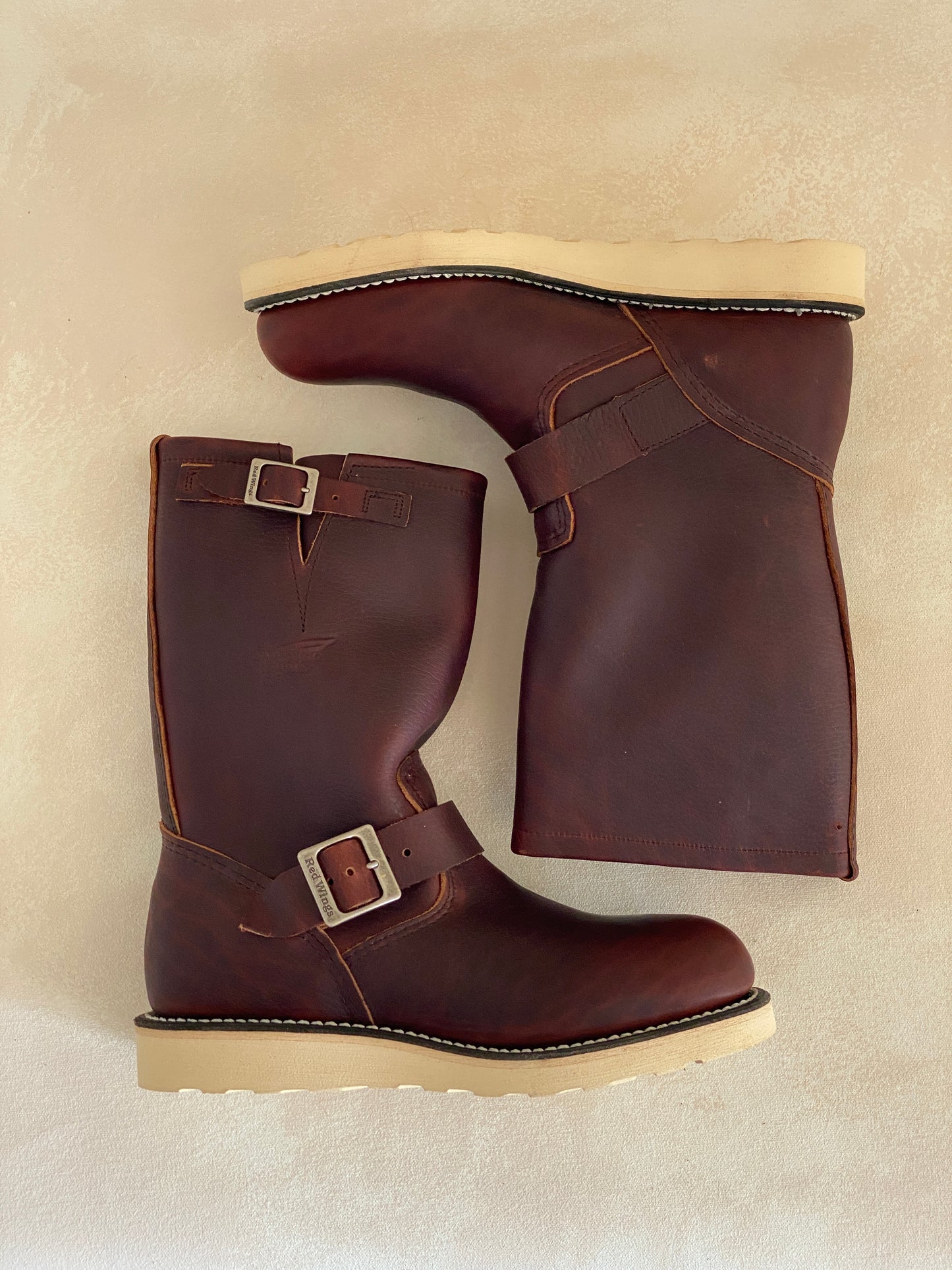 RW 2970 Heritage Engineer Boots, size 7D (39 Euro), made in the USA, seconds quality.