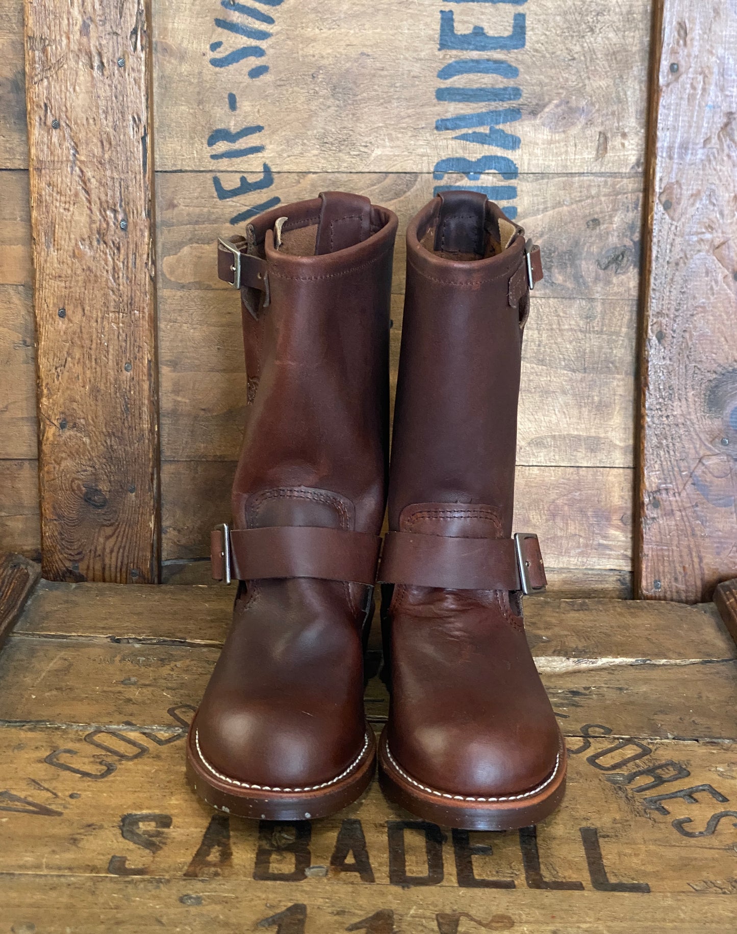 Size 5.5D (37.5 EU ) R W 2991 Engineers Boots Made In USA ( Second )