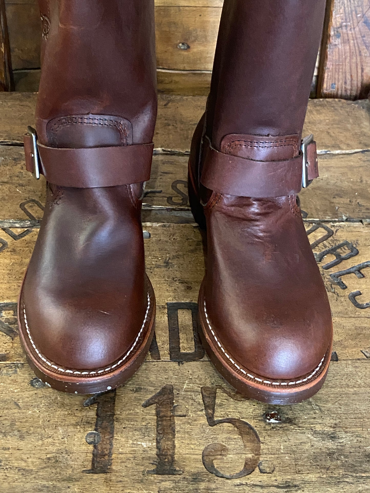Size 5.5D (37.5 EU ) R W 2991 Engineers Boots Made In USA ( Second )