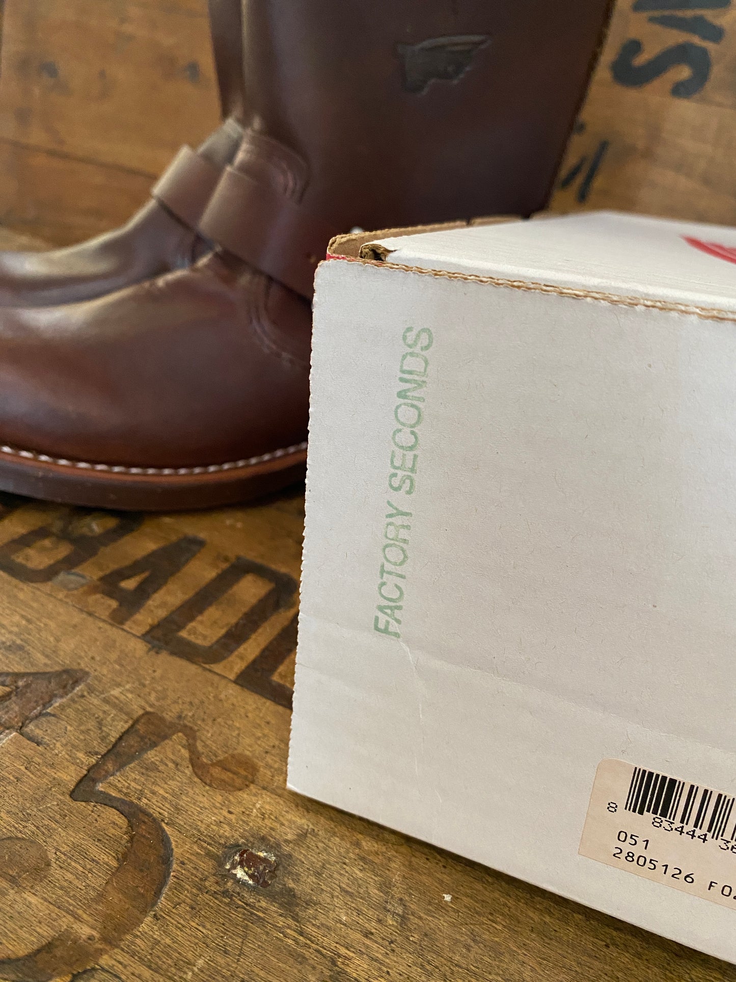 Size 5.5D (37.5 EU ) R W 2991 Engineers Boots Made In USA ( Second )