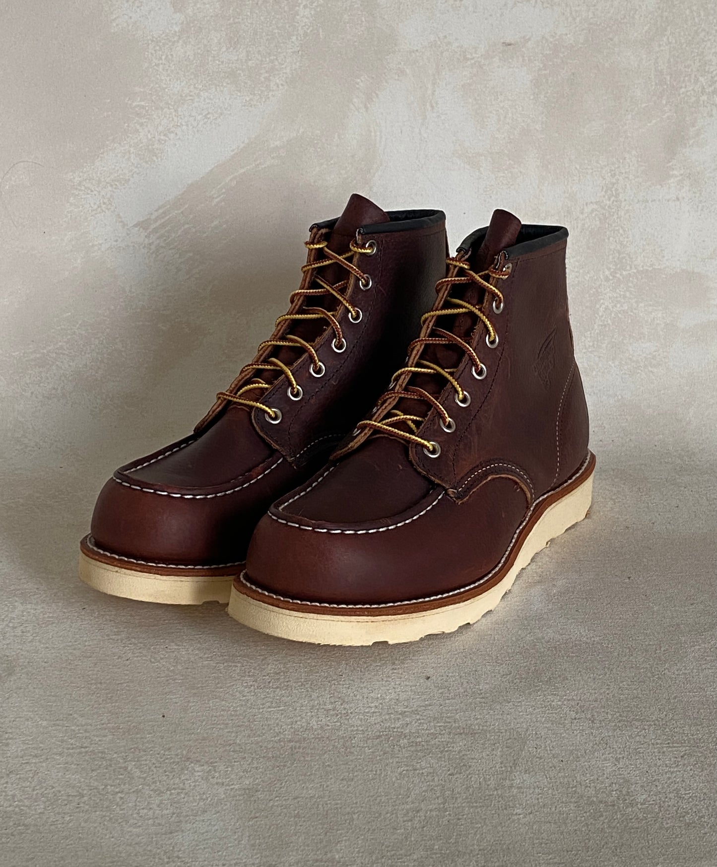 RW 8138 Moc Toe Boots, size 9.5D, made in the USA, seconds quality.