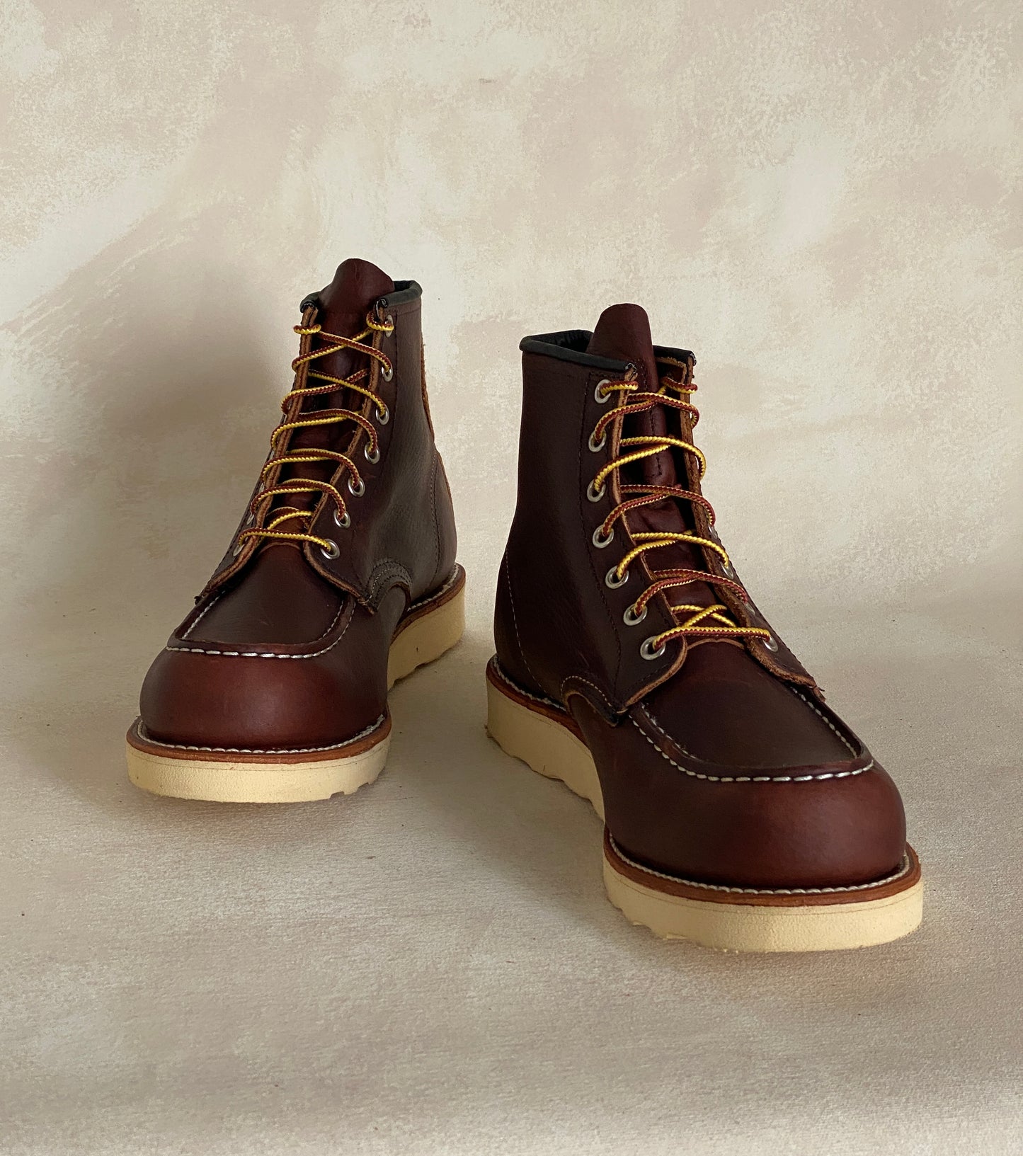 RW 8138 Moc Toe Boots, size 9.5D, made in the USA, seconds quality.