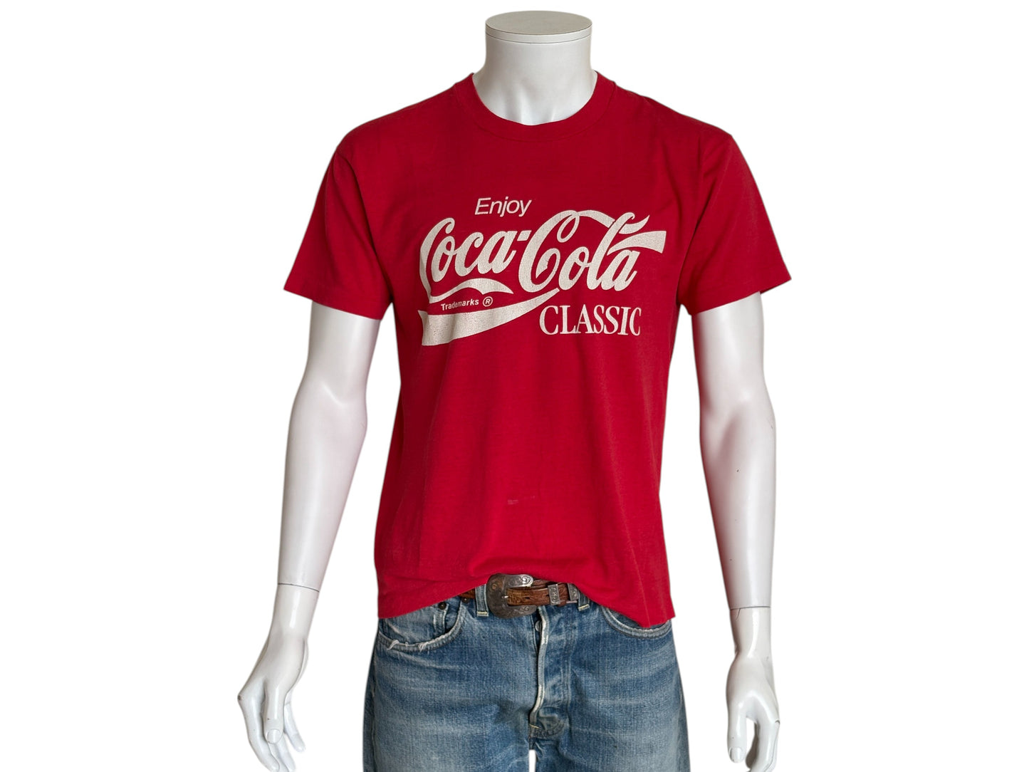 Size Large. Vintage 80s Coca-Cola T-Shirt – Made in USA