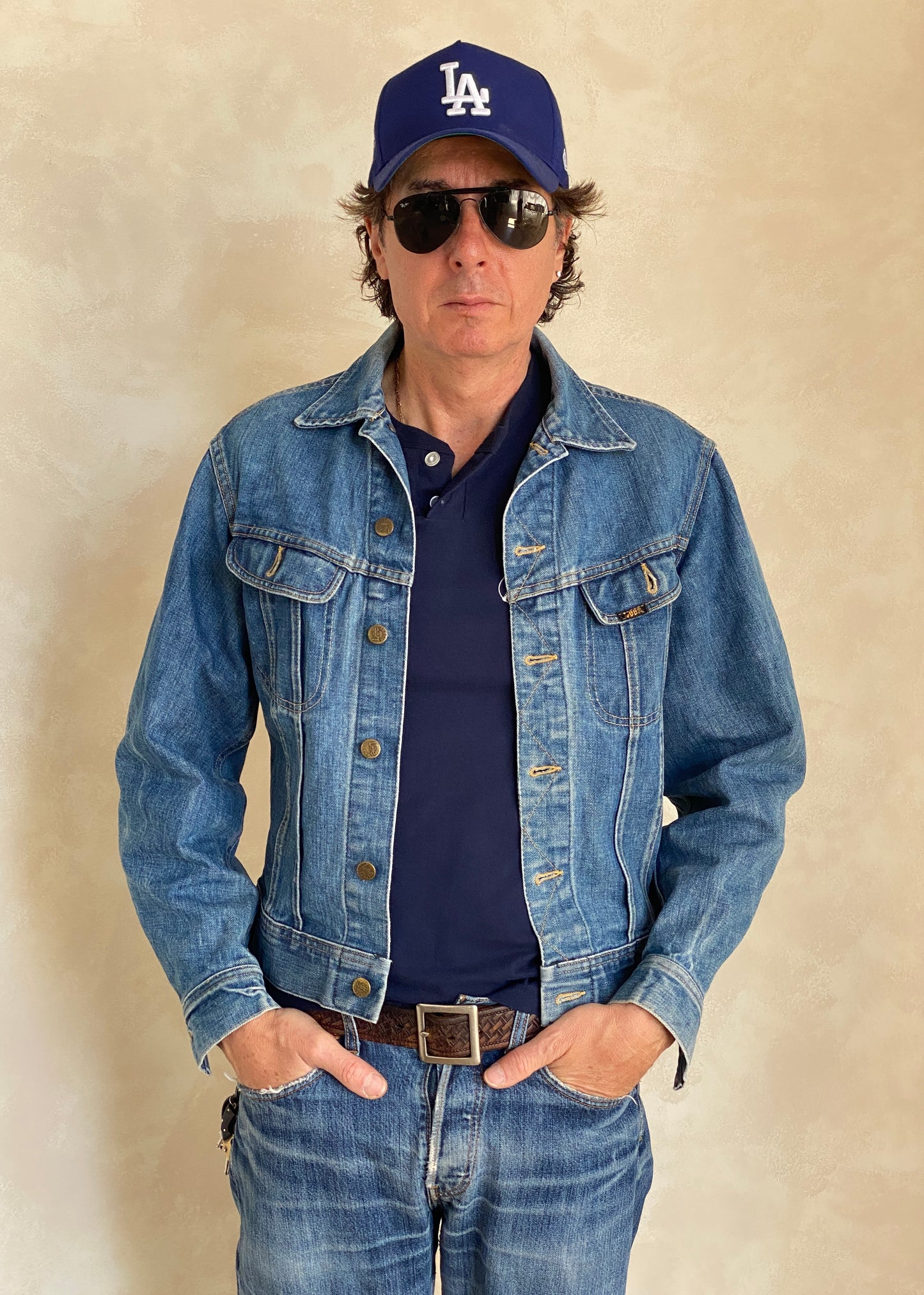 Size 40US / 50EU Vintage 70s Sanforized Union Made Lee Jacket Made in USA