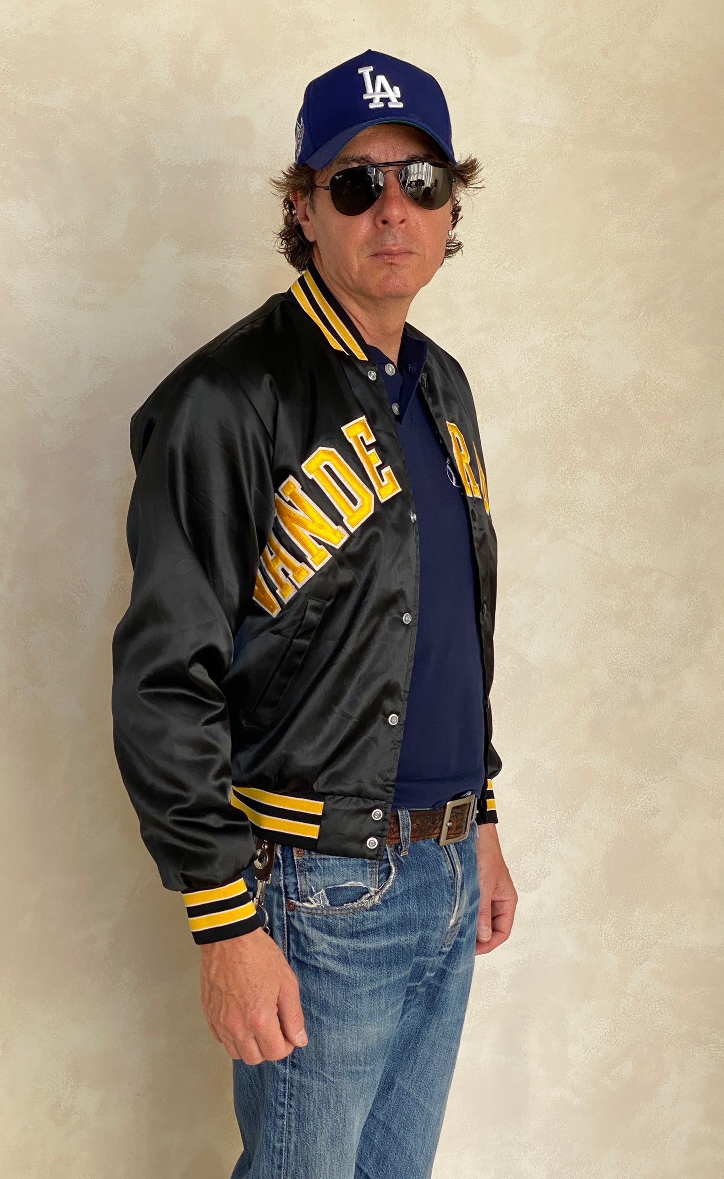 Size Small .80s Vintage Vanderbild Nylon jacket Made in USA