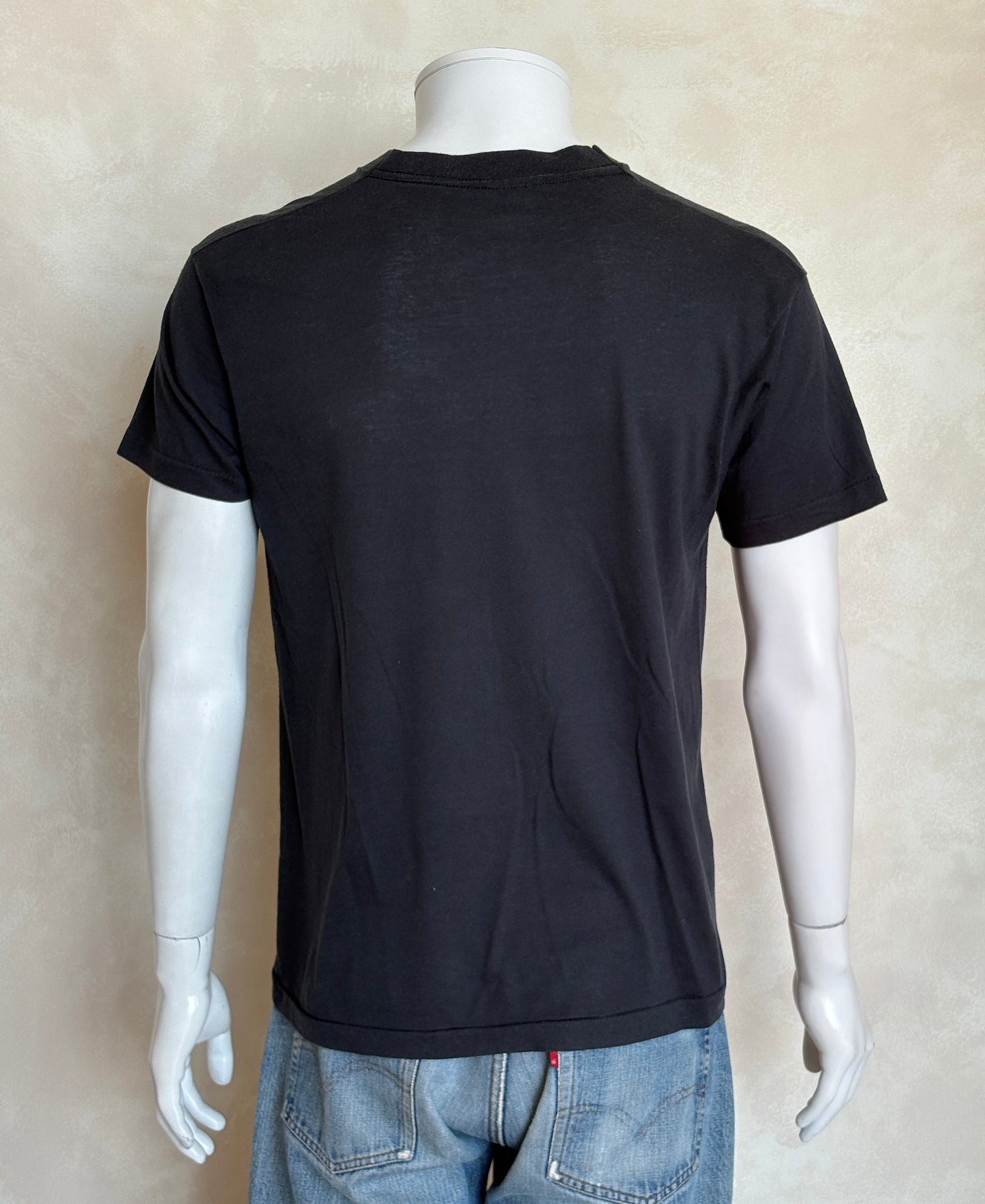 Vintage 80s D.A.R.E. T-Shirt 90s Black “To Keep Kids Off Drugs” Anti-Drug Program Tee Bold Red White Graphic. Large