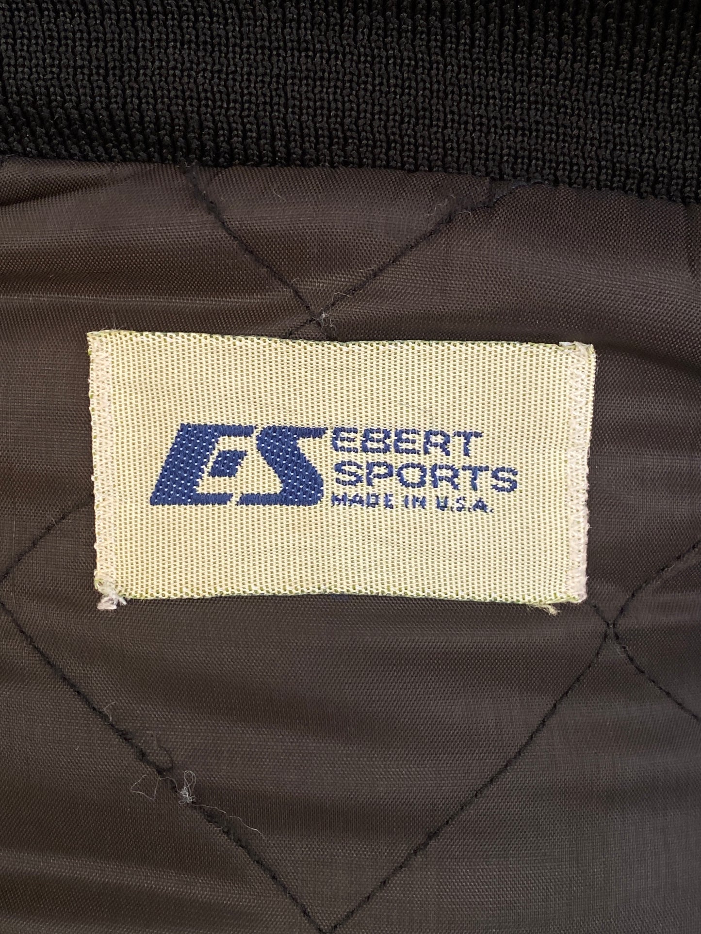 Large . Vintage Tech Satin jacket Made in USA