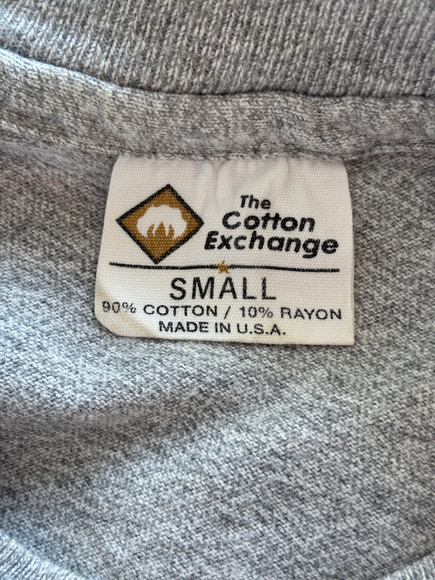 Vintage 80s Citadel tee – classic military college style from South Carolina’s iconic institution. Small