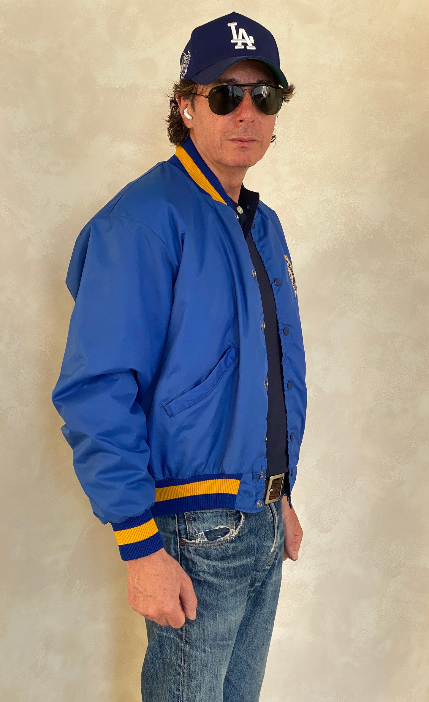 Size Med . Vintage Delong American Legion jacket Made in USA
