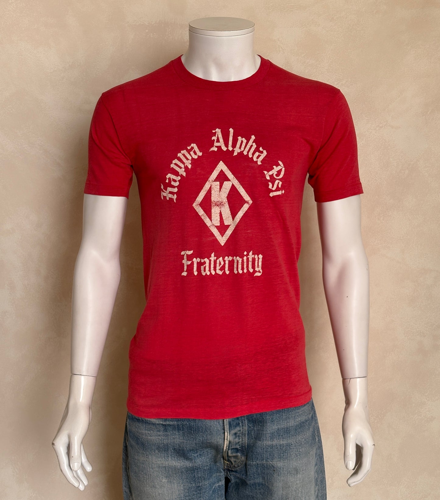 Vintage Kappa Alpha Psi tee – classic Greek fraternity style with bold collegiate energy. Large