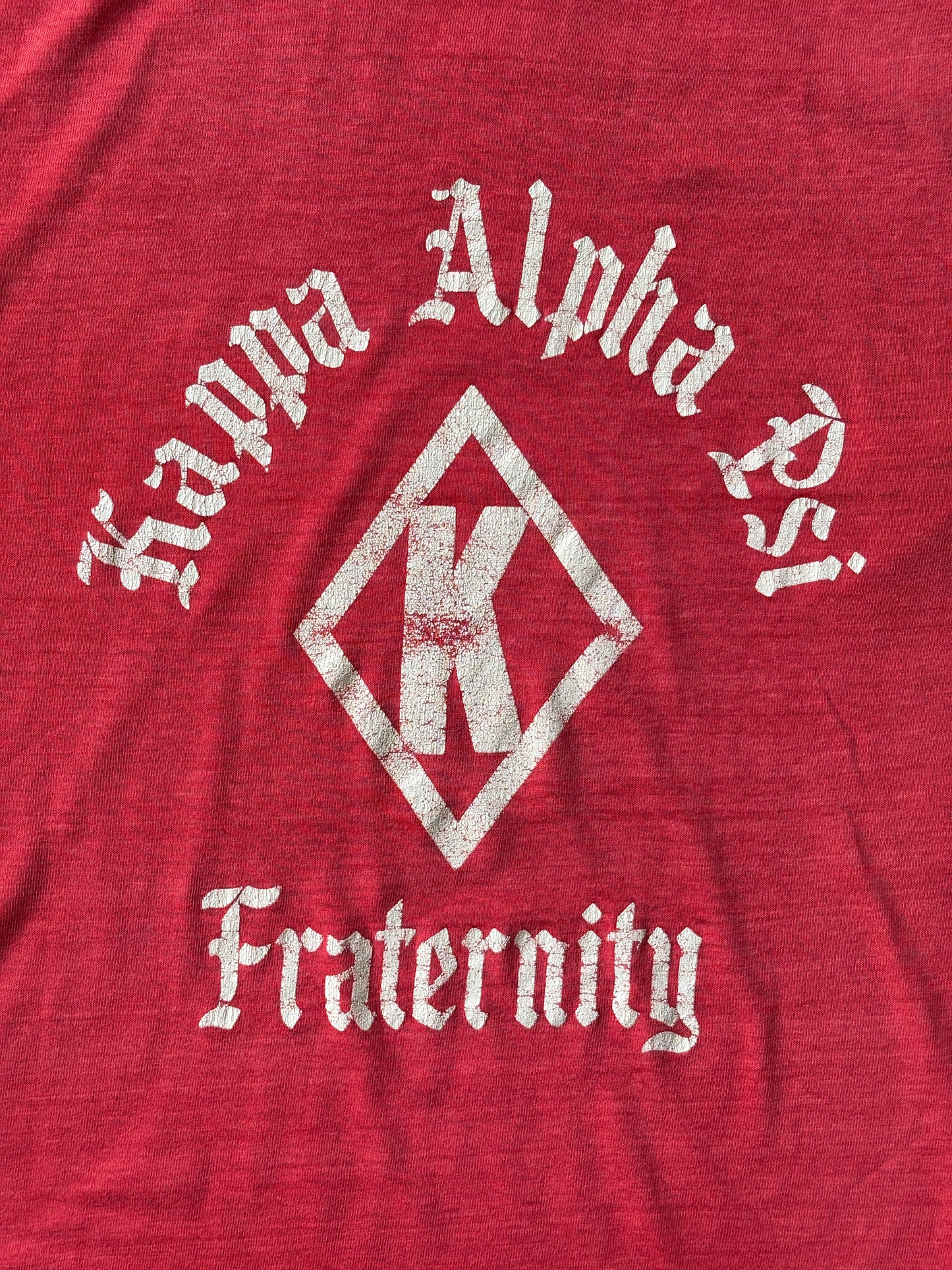 Vintage Kappa Alpha Psi tee – classic Greek fraternity style with bold collegiate energy. Large