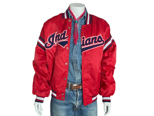 XL. Vintage 90S Indians Starter jacket