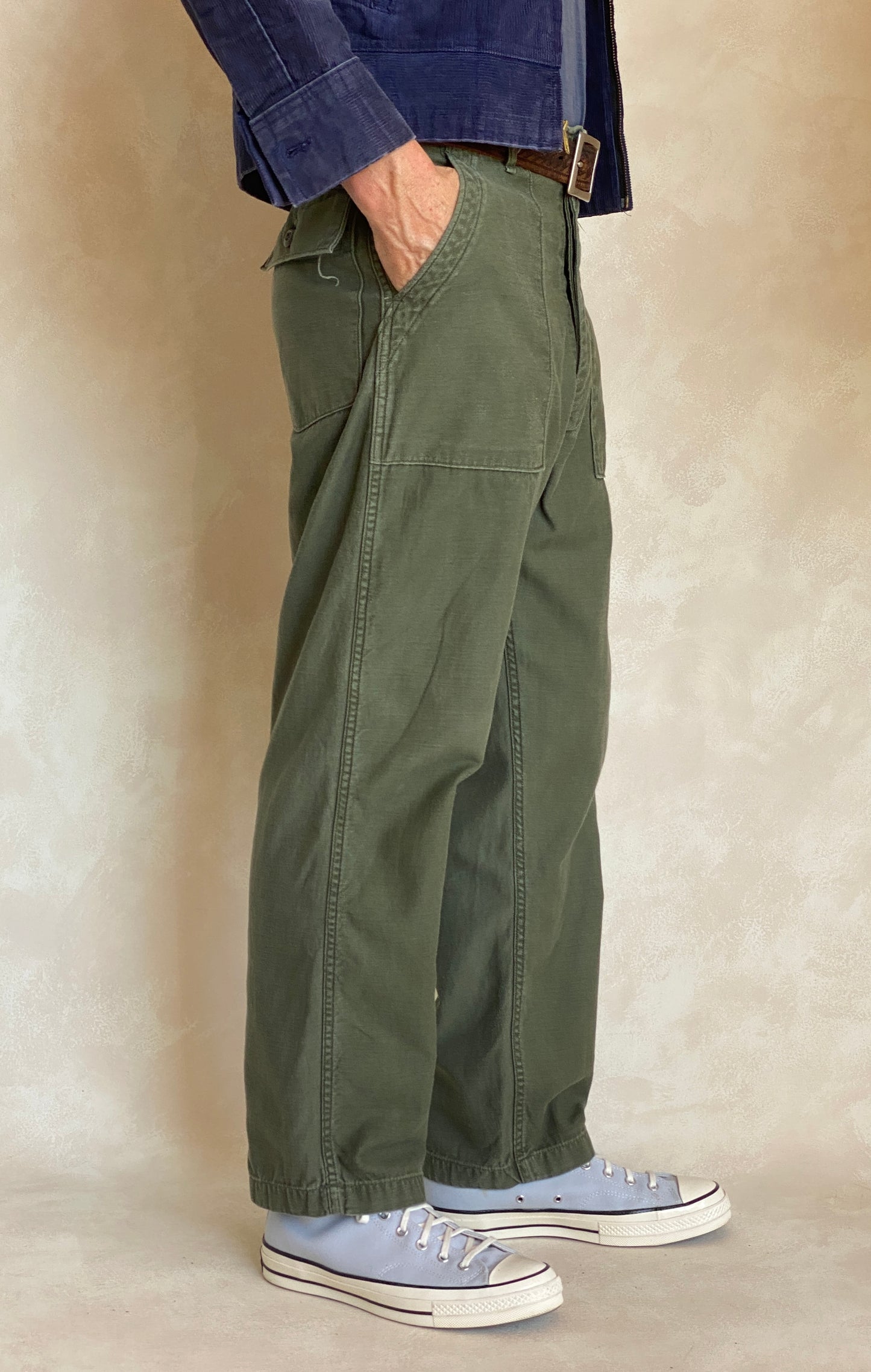 34X31. 1975 Authentic US Army Vietnam war era OG-107 Fatigue pants